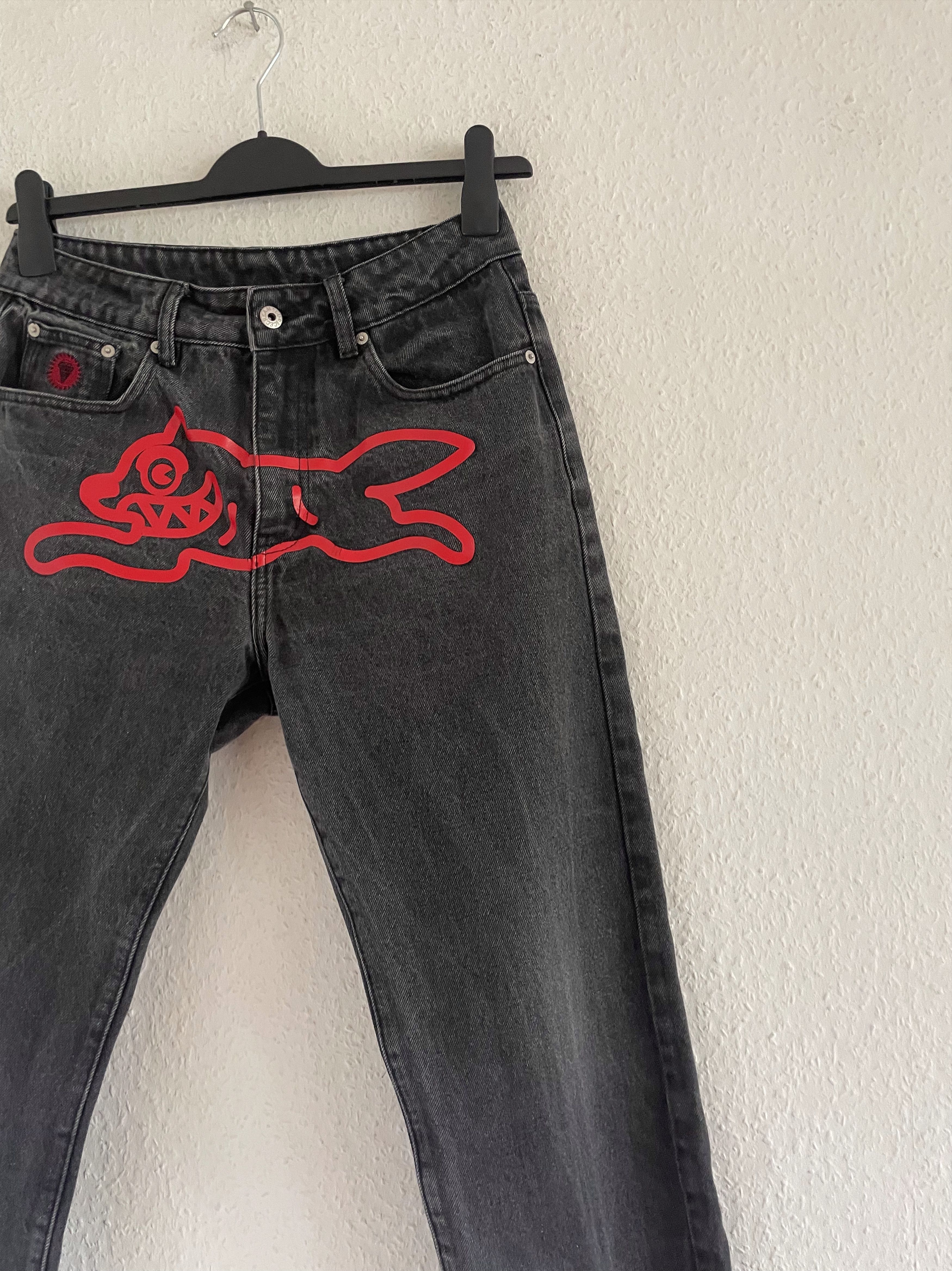 Icecream Running Dog Crotch Print Jeans Size US 30 / EU 46 - 3 Thumbnail