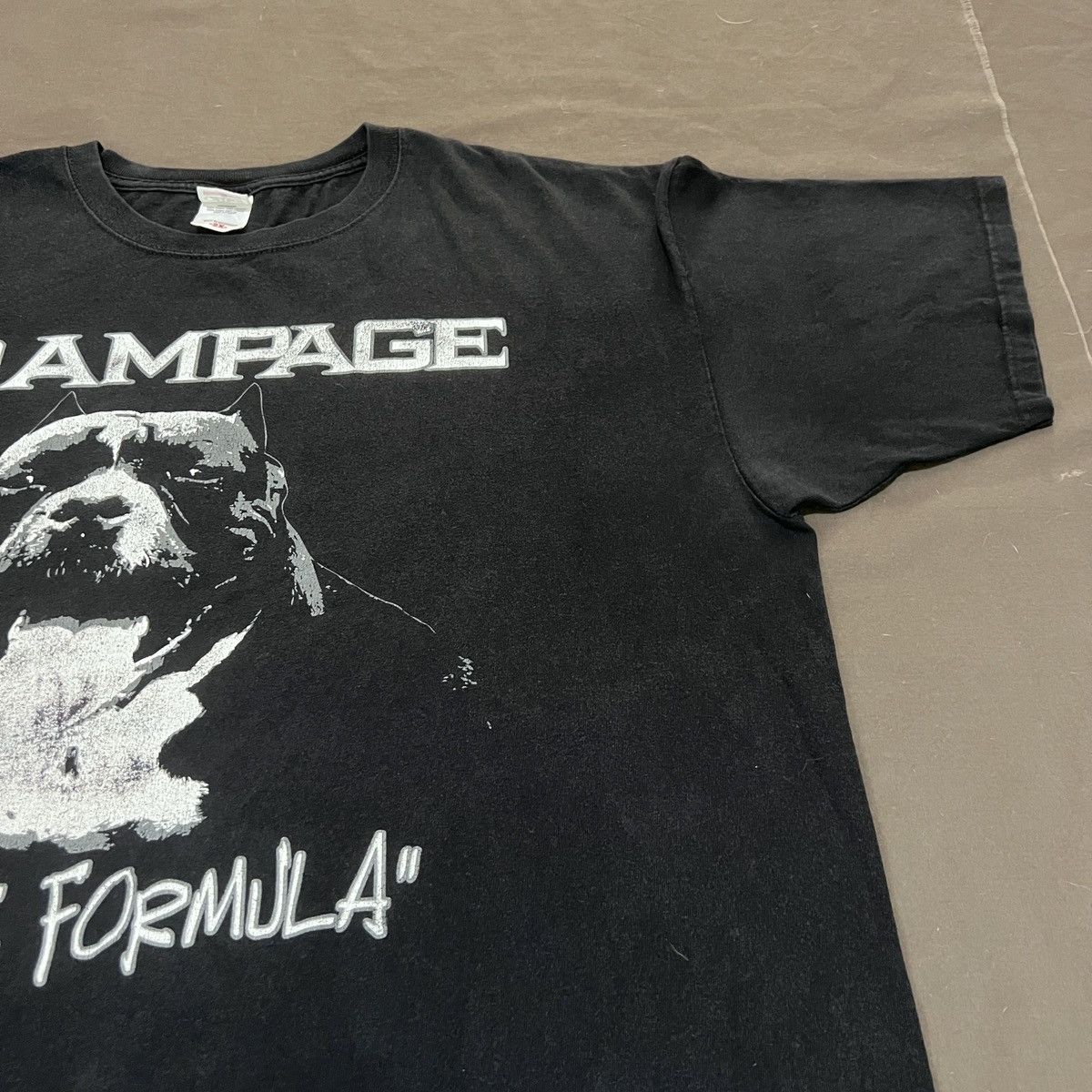 Rap Tees Vintage Y2K RAMPAGE THE FORMULA Tee 2XL graphic streetwear Size US XXL / EU 58 / 5 - 5 Thumbnail