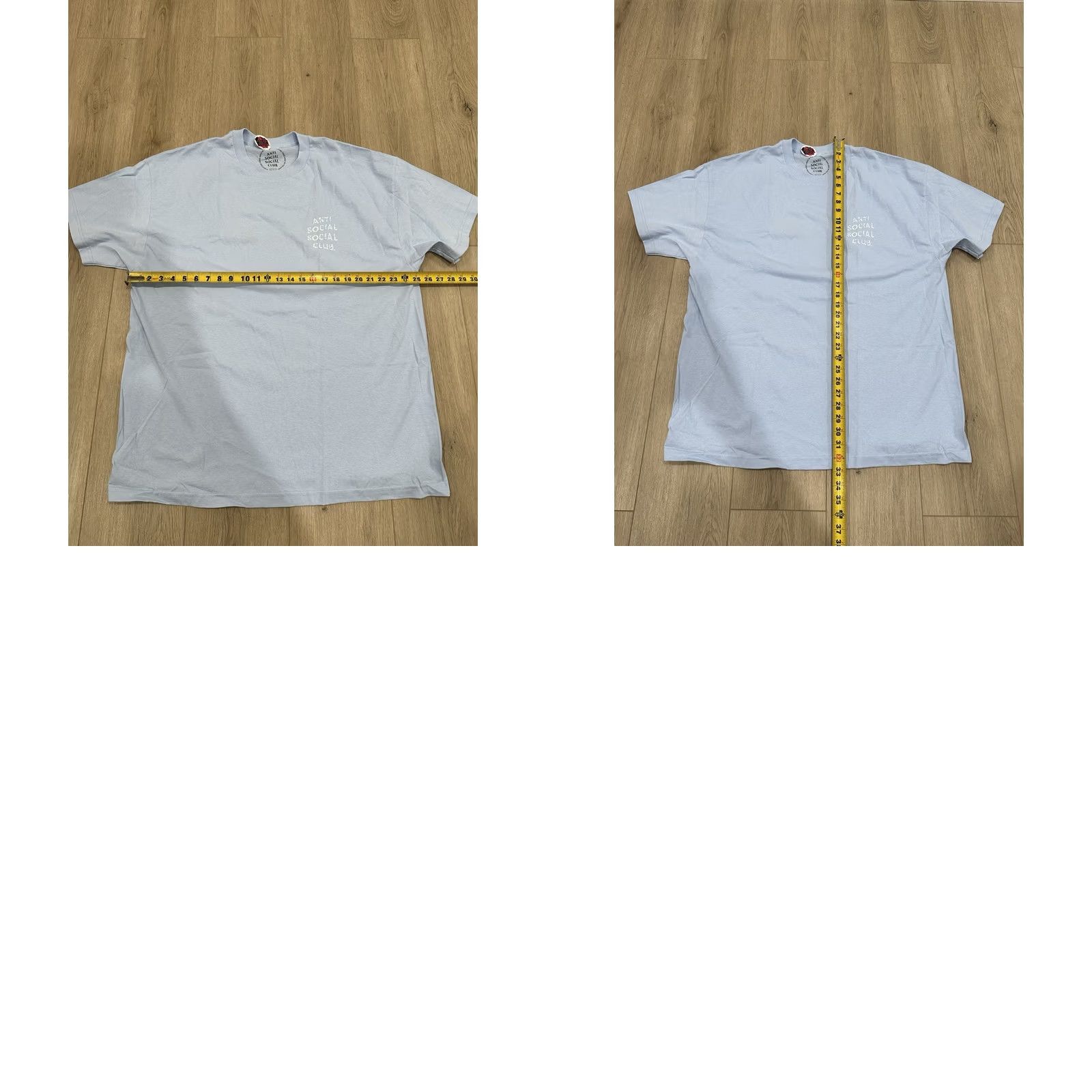 Anti Social Social Club Anti Social Social Club Tee 2XL Blue Partly Cloudy NWT Size US XXL / EU 58 / 5 - 8 Thumbnail