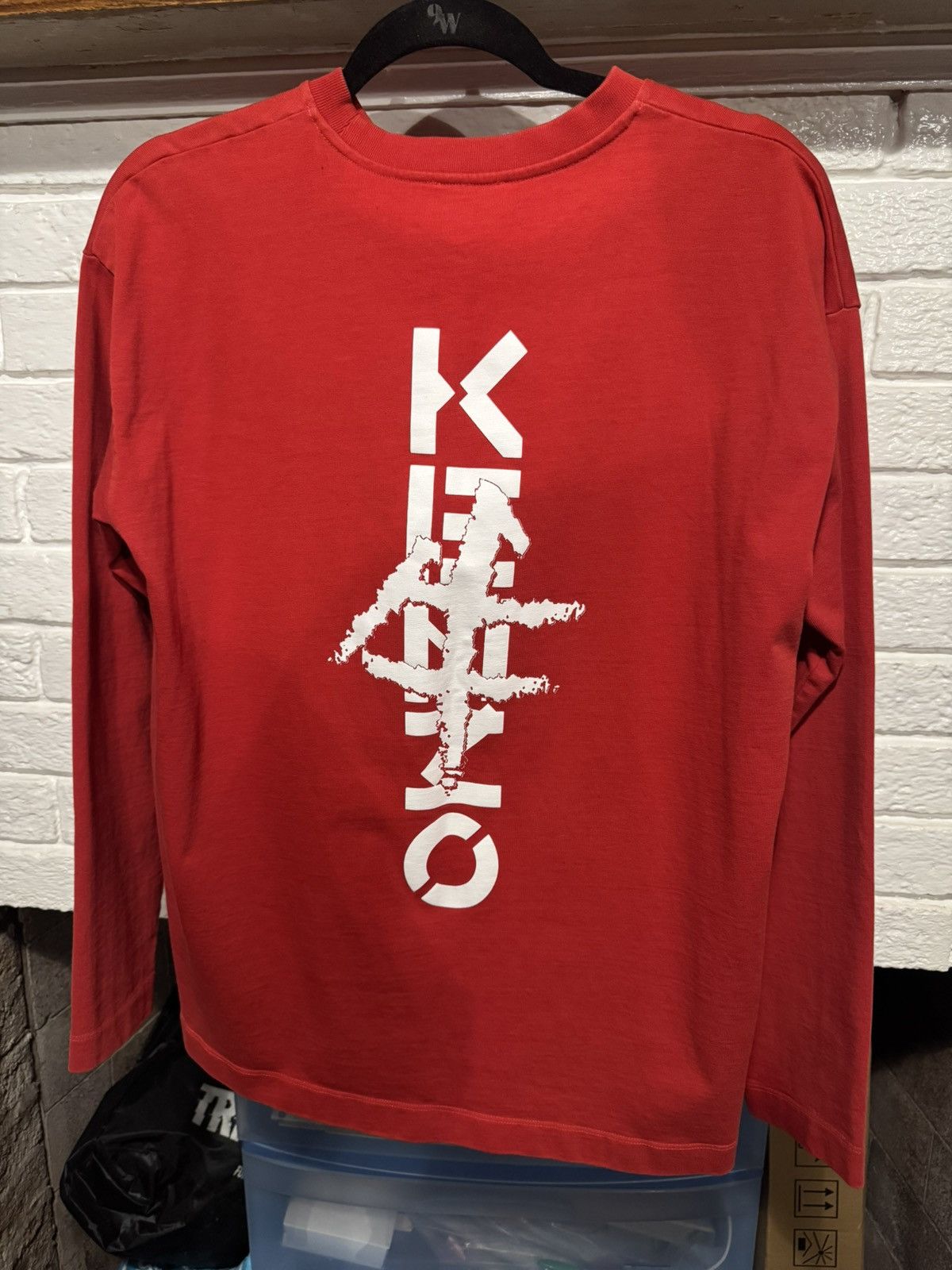 Kenzo Red Cattle Skull Icon Shirt Size US S / EU 44-46 / 1 - 2 Thumbnail