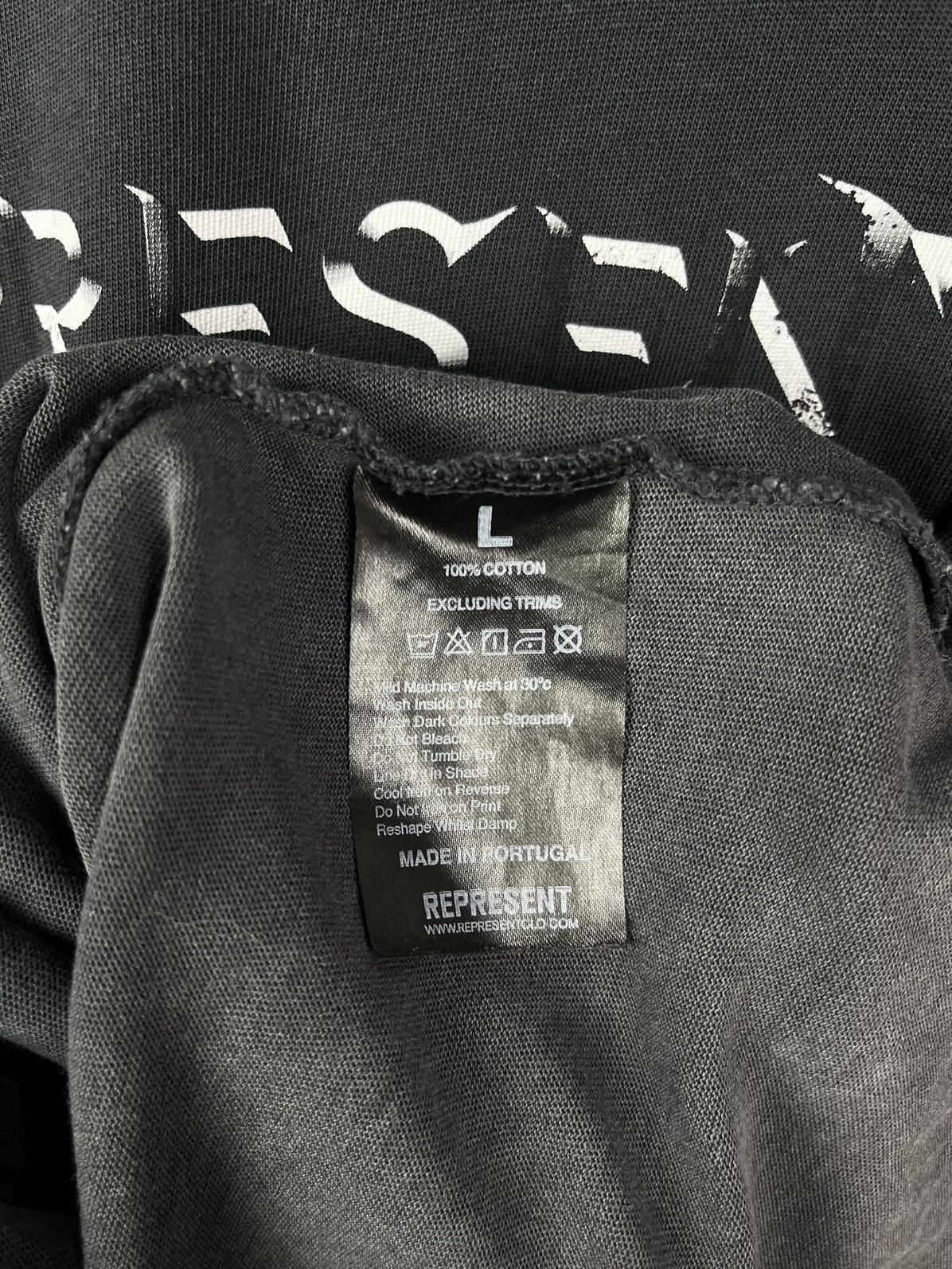Represent Clo. Represent Clo. England Dogs Reaper Oversized Fit T-Shirt Y2K Size US L / EU 52-54 / 3 - 8 Thumbnail