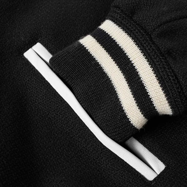 Saint Laurent Paris o1s1wg110925 354718 Saint Laurent Teddy in Wool Jacket Black Size US S / EU 44-46 / 1 - 4 Thumbnail