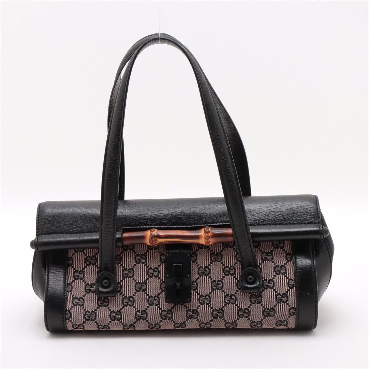 Gucci Gucci Bullet Bamboo tote bag Gucci canvas Size ONE SIZE - 1 Thumbnail