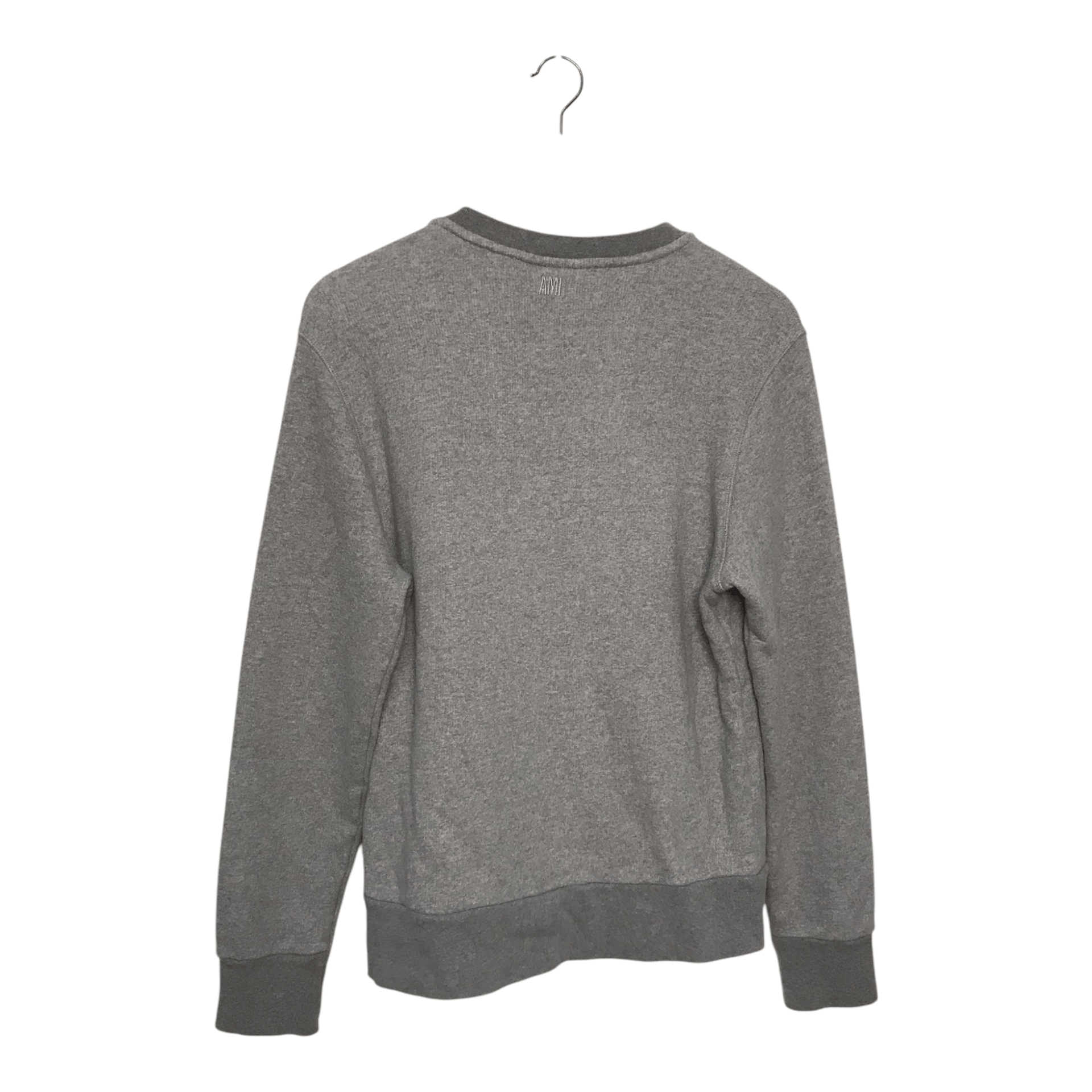 AMI Ami Paris Heart Gray Sweatshirt Size US S / EU 44-46 / 1 - 4 Thumbnail