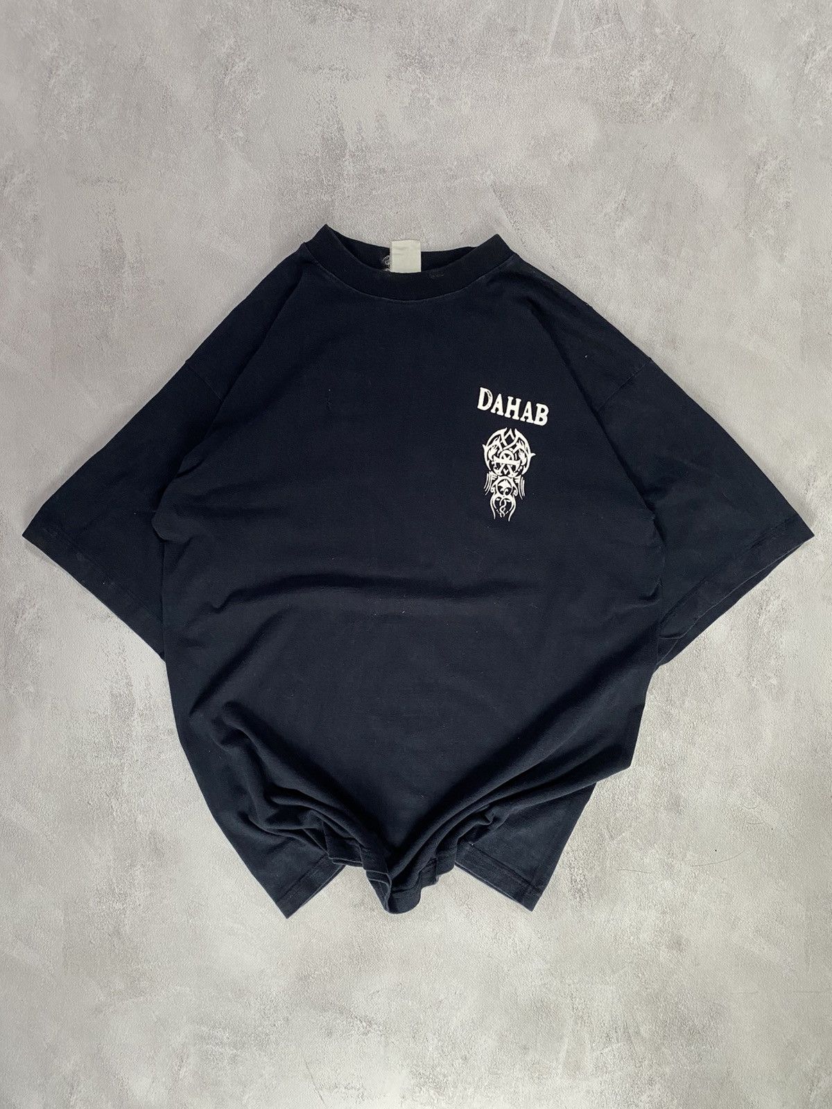 Japanese Brand ⚜️ Vintage T Shirt Big Abstract Logo Rave Style Y2K Size US L / EU 52-54 / 3 - 3 Thumbnail