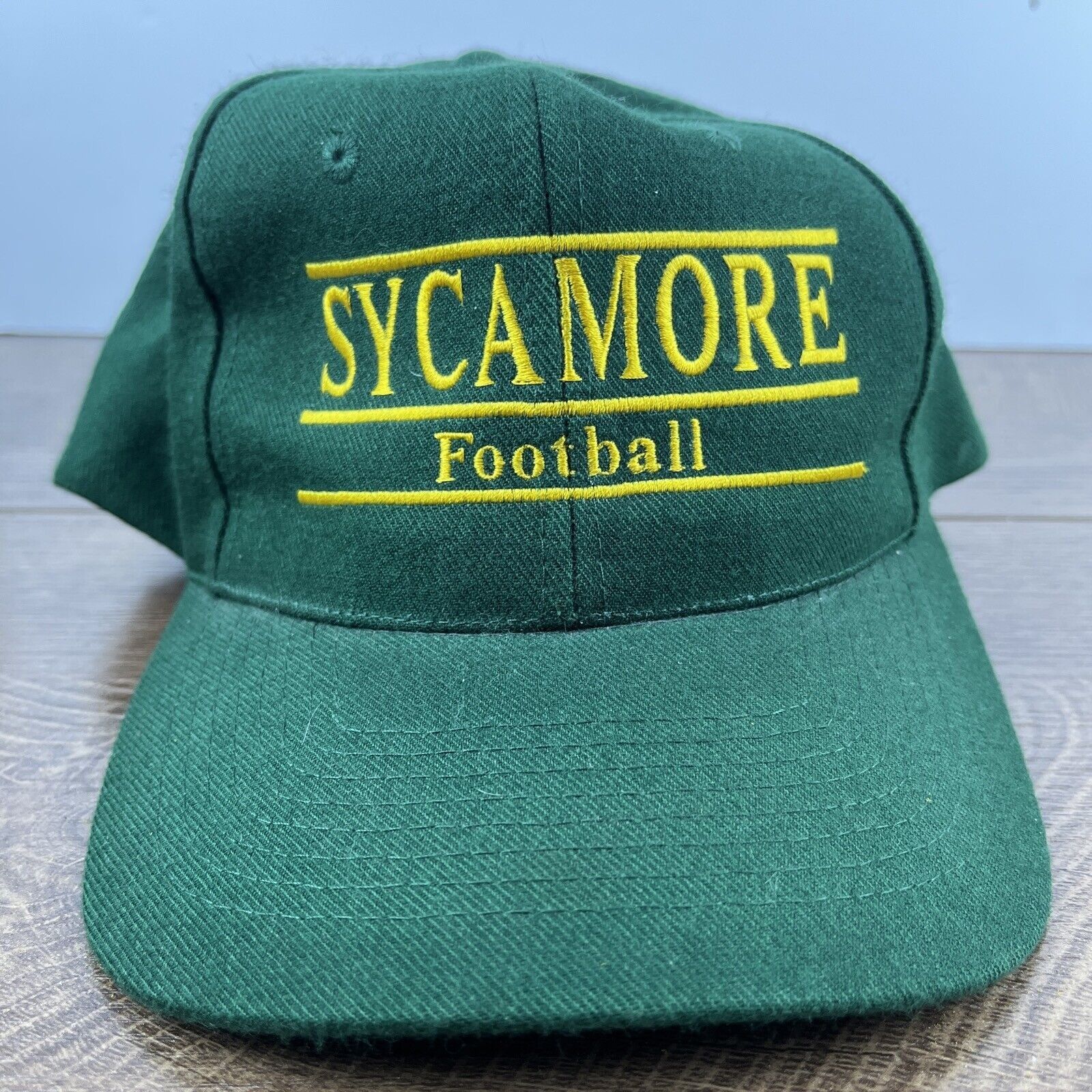 Other Sycamore Footballl Hat Sycamore Green Hat Snapback Adjustabl Size ONE SIZE - 1 Thumbnail