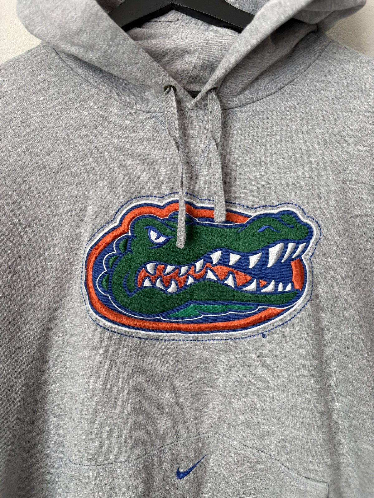 Nike Vintage Gators Nike Center Check Hoodie Size US XL / EU 56 / 4 - 3 Thumbnail