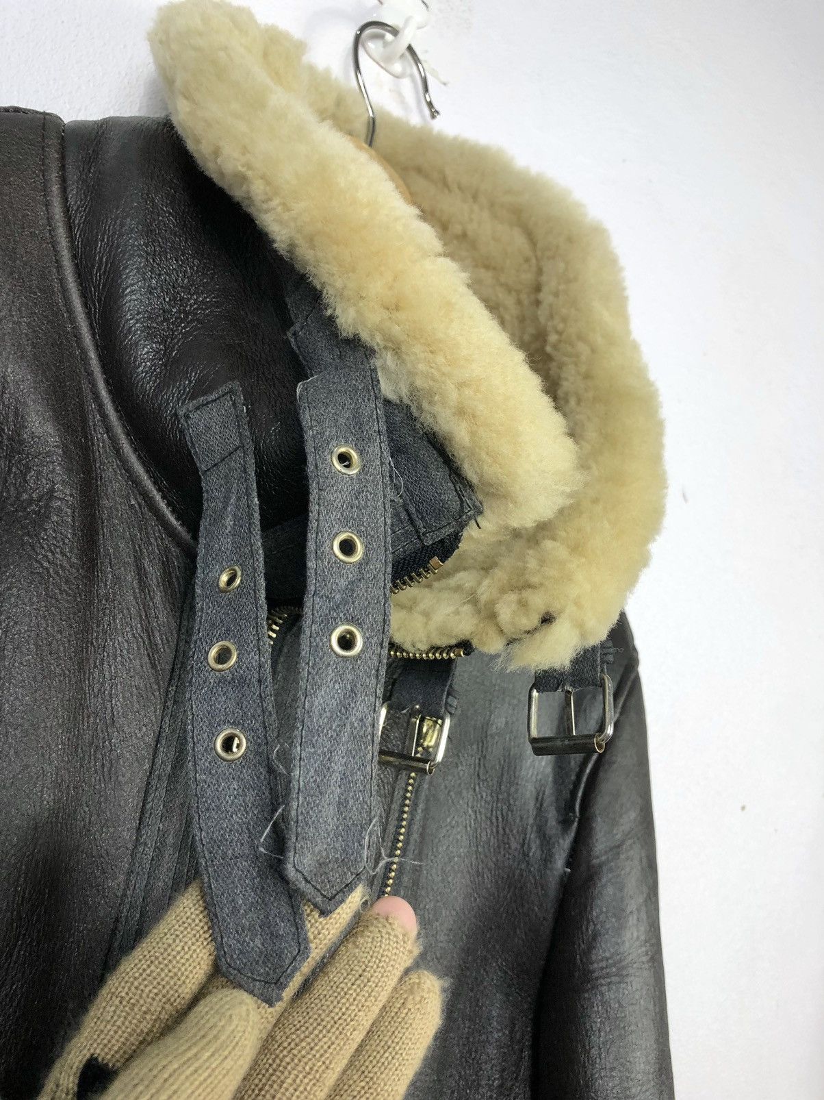 Schott Rare Vintage Schott B3 Shearling Leather Jacket Made in USA Size US M / EU 48-50 / 2 - 8 Thumbnail