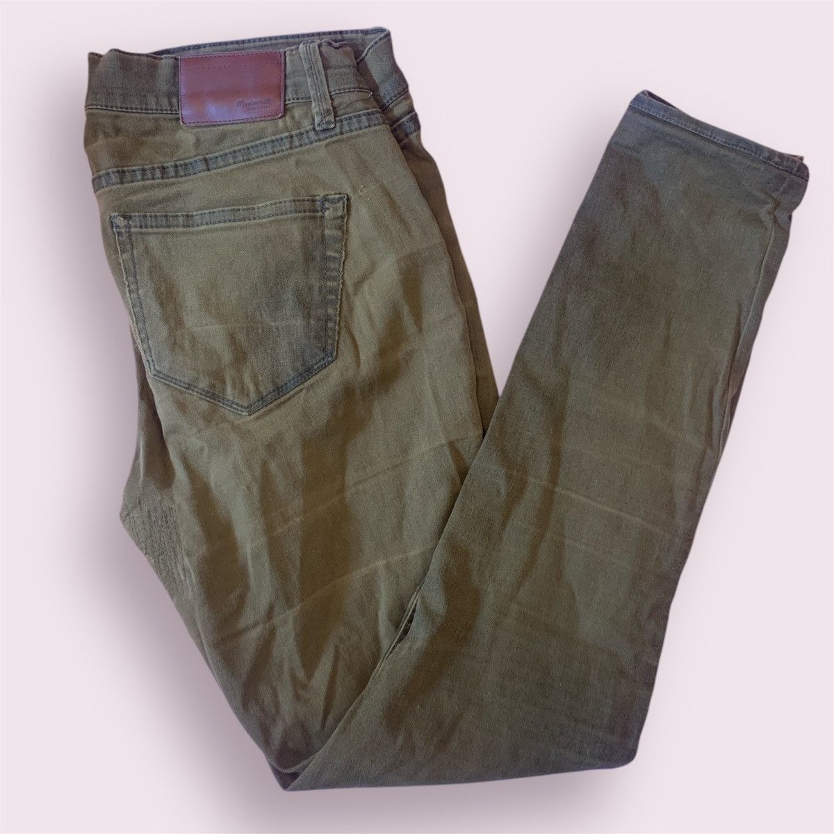 Madewell Madewell Mustard Skinny Jeans Size 26" / US 2 / IT 38 - 2 Thumbnail