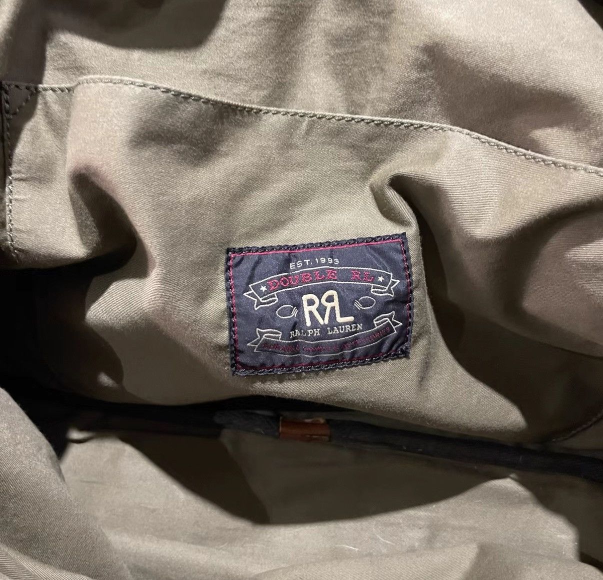 RRL Ralph Lauren RRL Ralph Lauren Double RL Italian Made Travel Bag K22 Size ONE SIZE - 5 Thumbnail