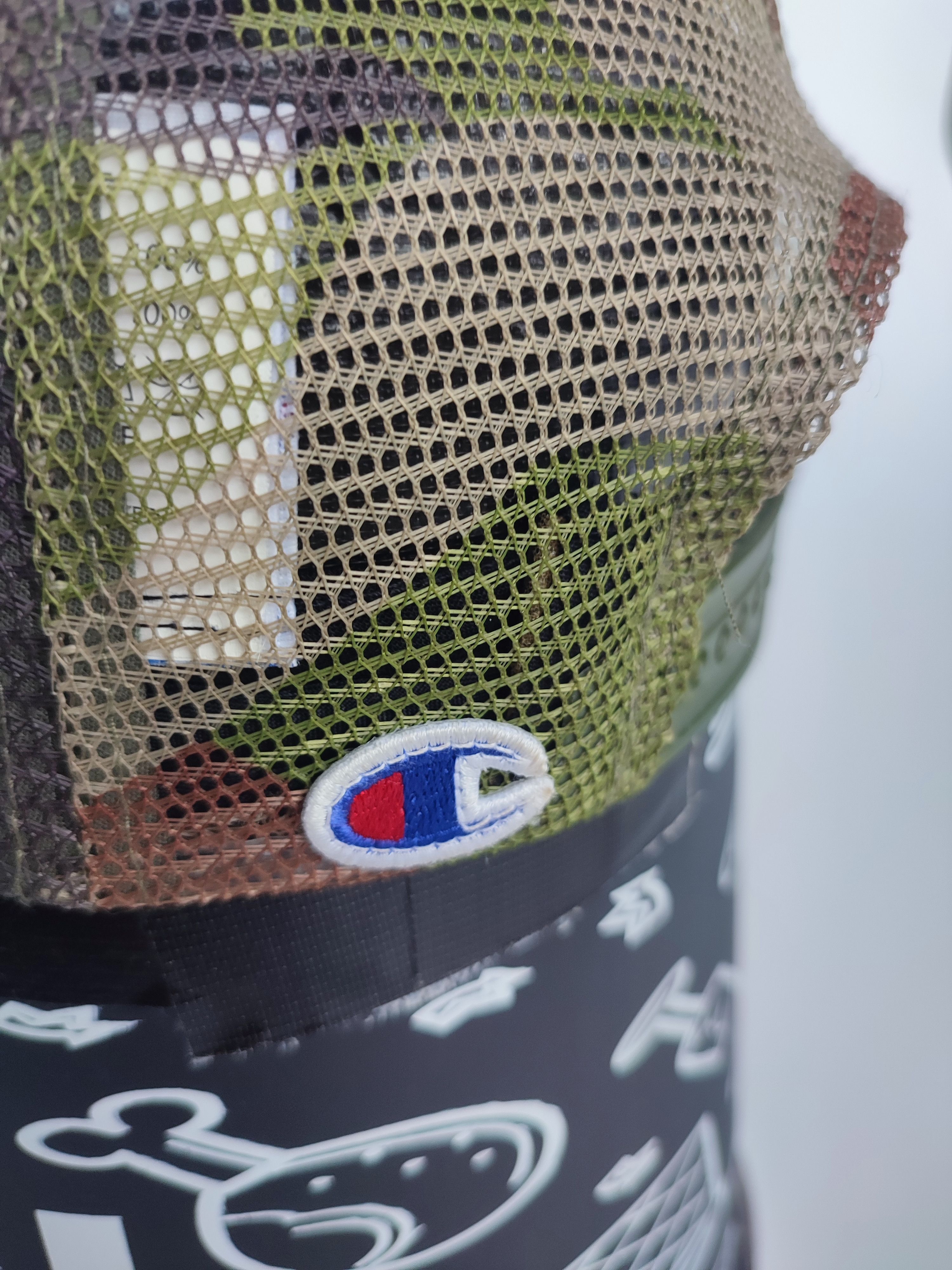 Champion Champion x camo trucker cap Size ONE SIZE - 6 Thumbnail