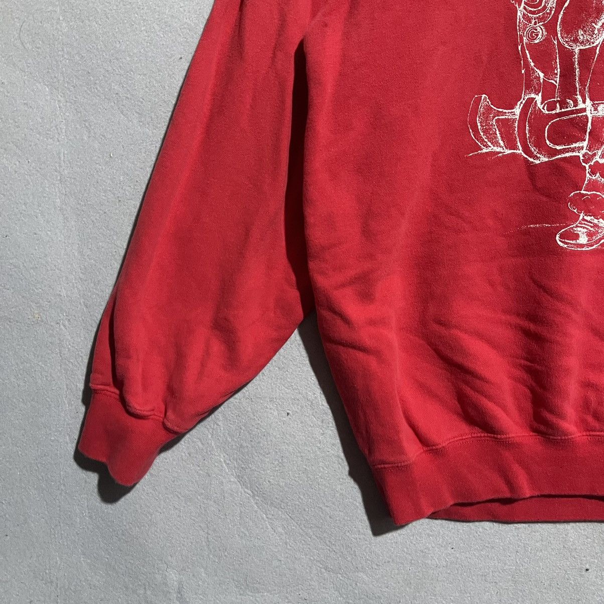 Vintage Vintage 1994 Santaworld Sweden Christmas Sweatshirt – Red Size US L / EU 52-54 / 3 - 5 Thumbnail