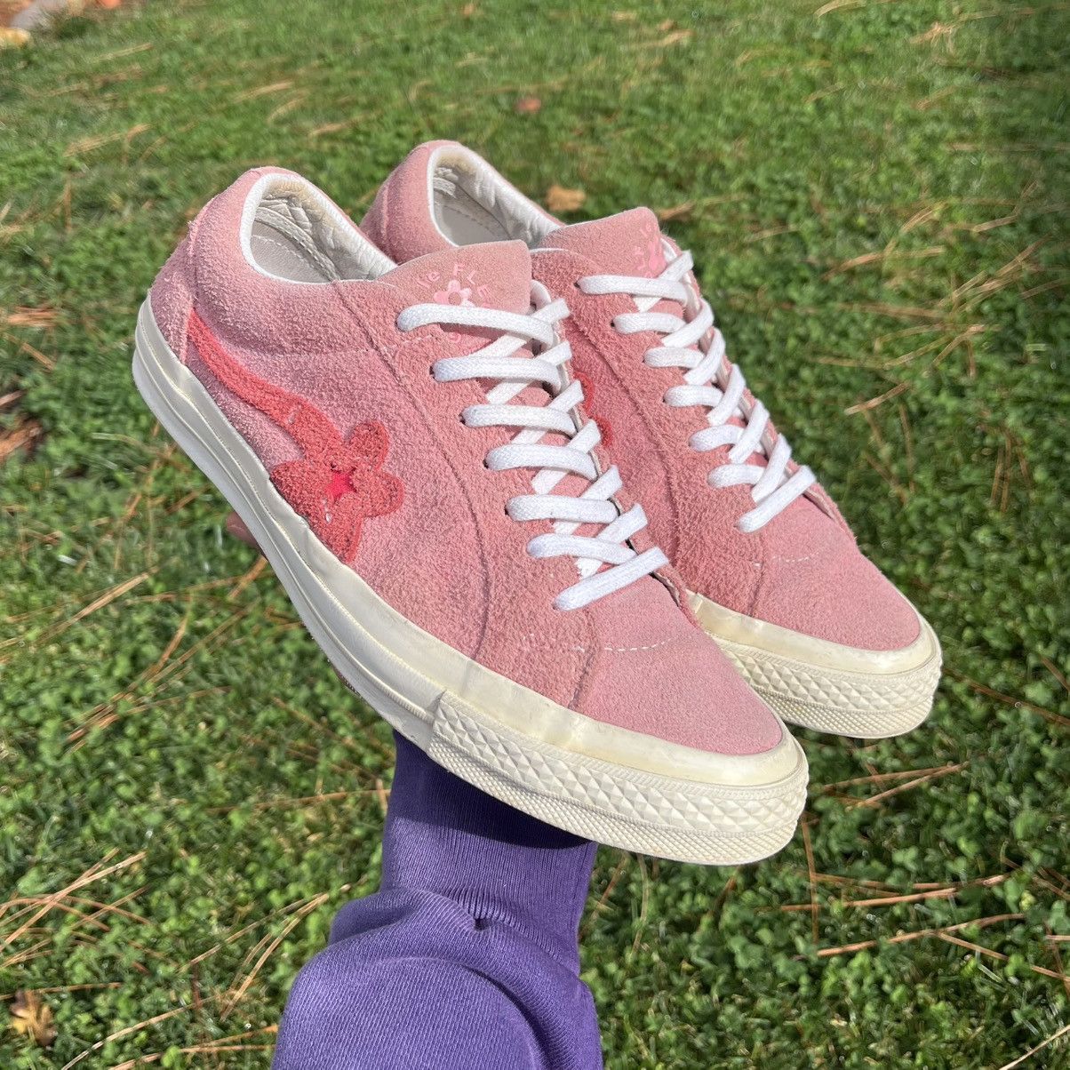 Converse × Golf le Fleur Converse x Golf le Fleur One Star Ox in Geranium Pink Size US 8.5 / EU 41-42 - 1 Thumbnail