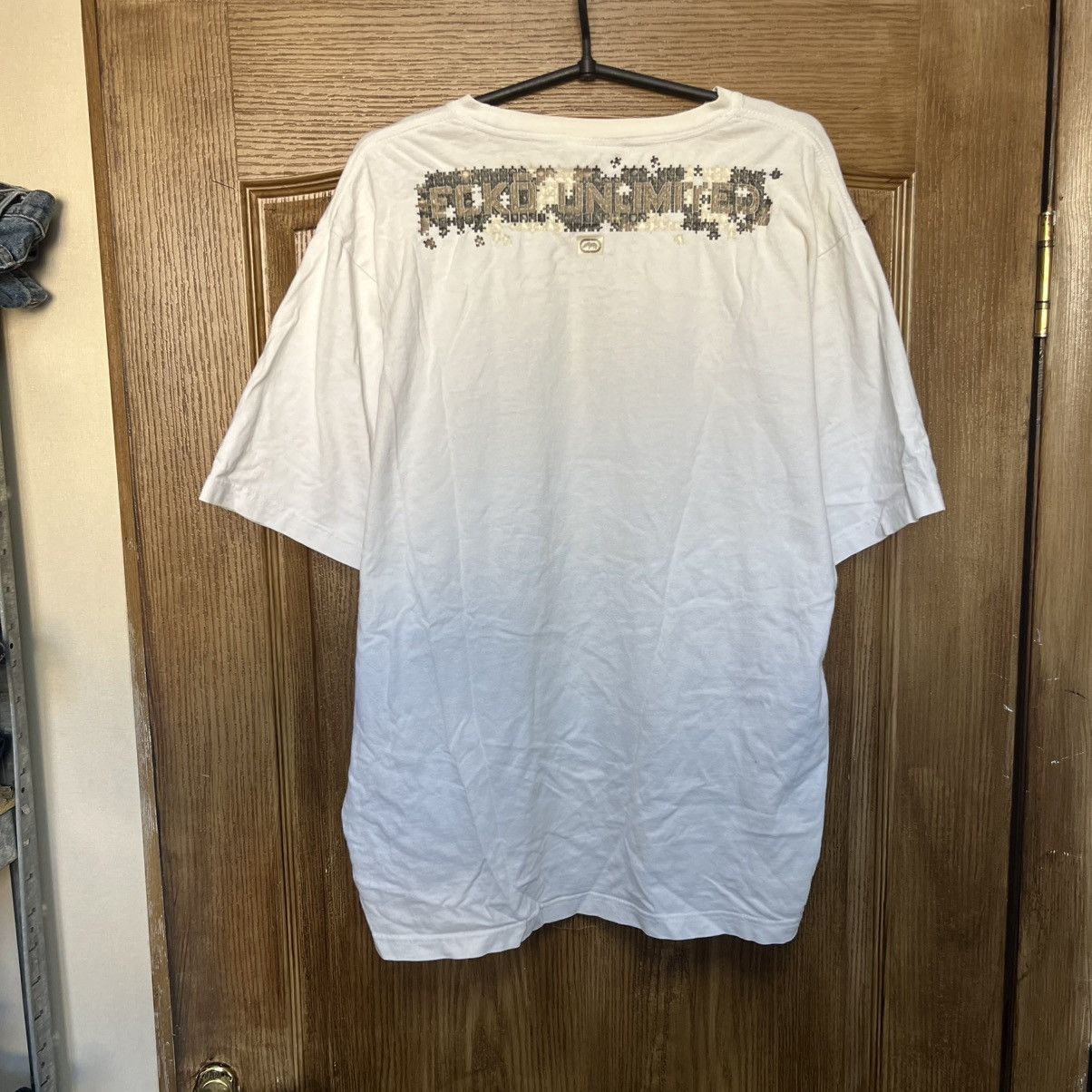 Ecko Unltd. Vintage Ecko Unltd T-Shirt Big Logo Baggy Y2K Avantgarde 90s Size US XL / EU 56 / 4 - 6 Thumbnail