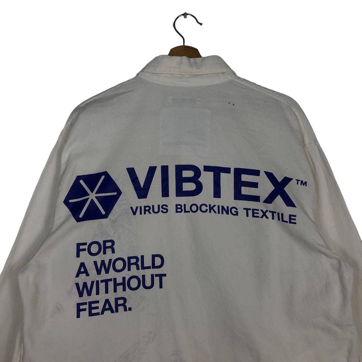 Japanese Brand 🔥VINTAGE CHORE WORK JACKET STREETWEAR VIBTEX VIRUS JAPAN Size US M / EU 48-50 / 2 - 9 Thumbnail