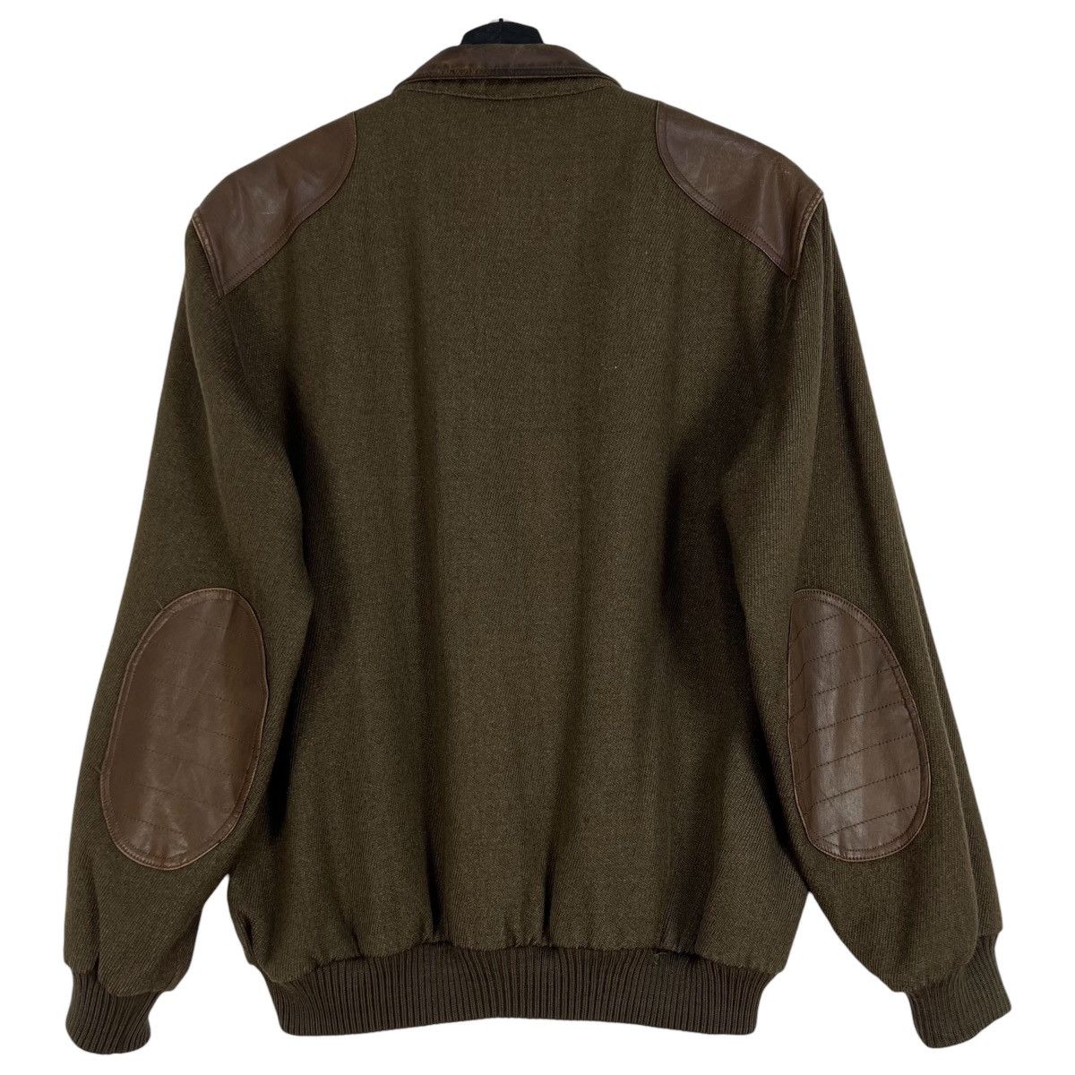 Leather Vintage MACROAD Padded Leather Jacket Size US L / EU 52-54 / 3 - 2 Thumbnail