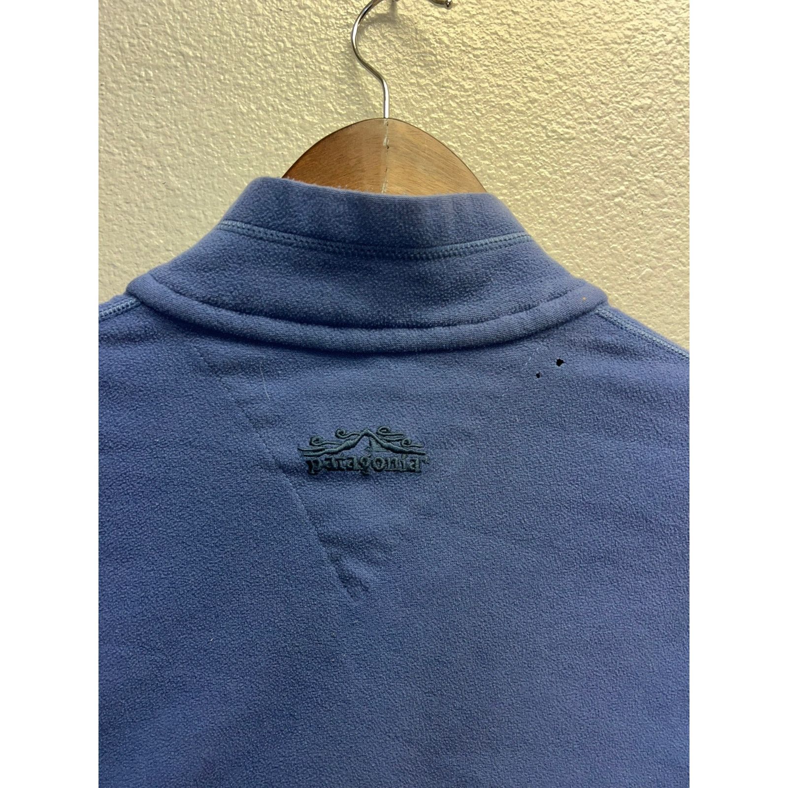 Patagonia Patagonia Micro D Luxe Sweater Blue Pullover Fleece USA Made Size US M / EU 48-50 / 2 - 10 Thumbnail