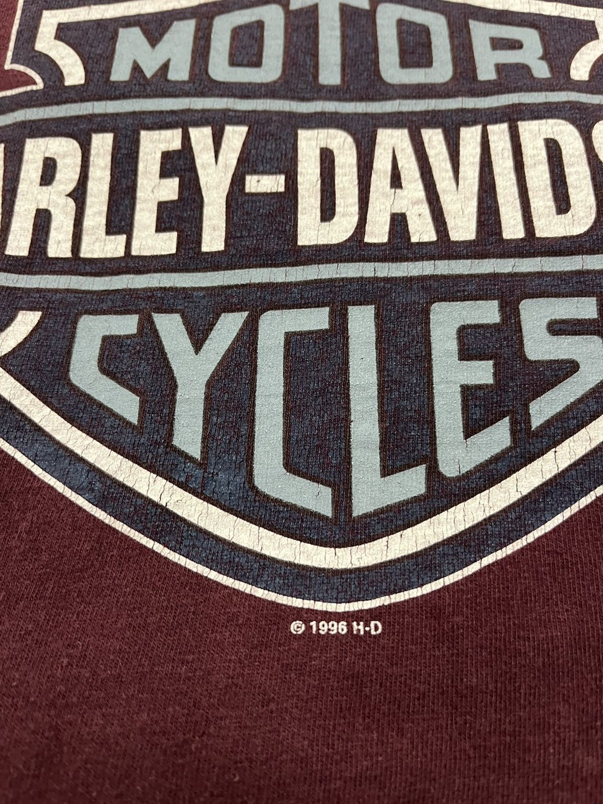 Harley Davidson × Vintage Harley Davidson vintage graphic tee hype rare skater biker Size US L / EU 52-54 / 3 - 8 Thumbnail