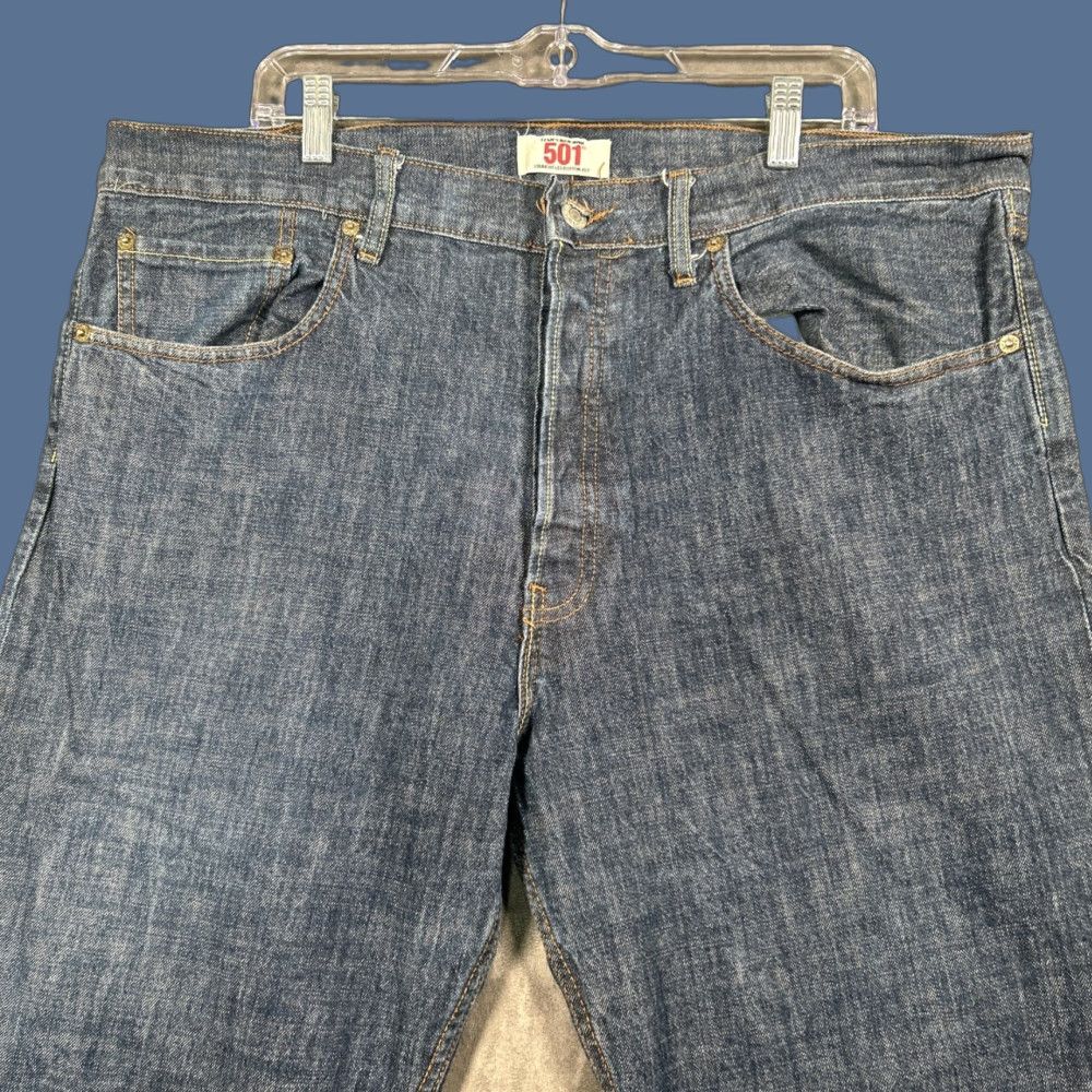 Levi's VINTAGE Levi's 501 Jeans Denim Blue 42x31 Mens Regular Button Fly 5-Pocket USA Far Global Size US 42 / EU 58 - 1 Thumbnail