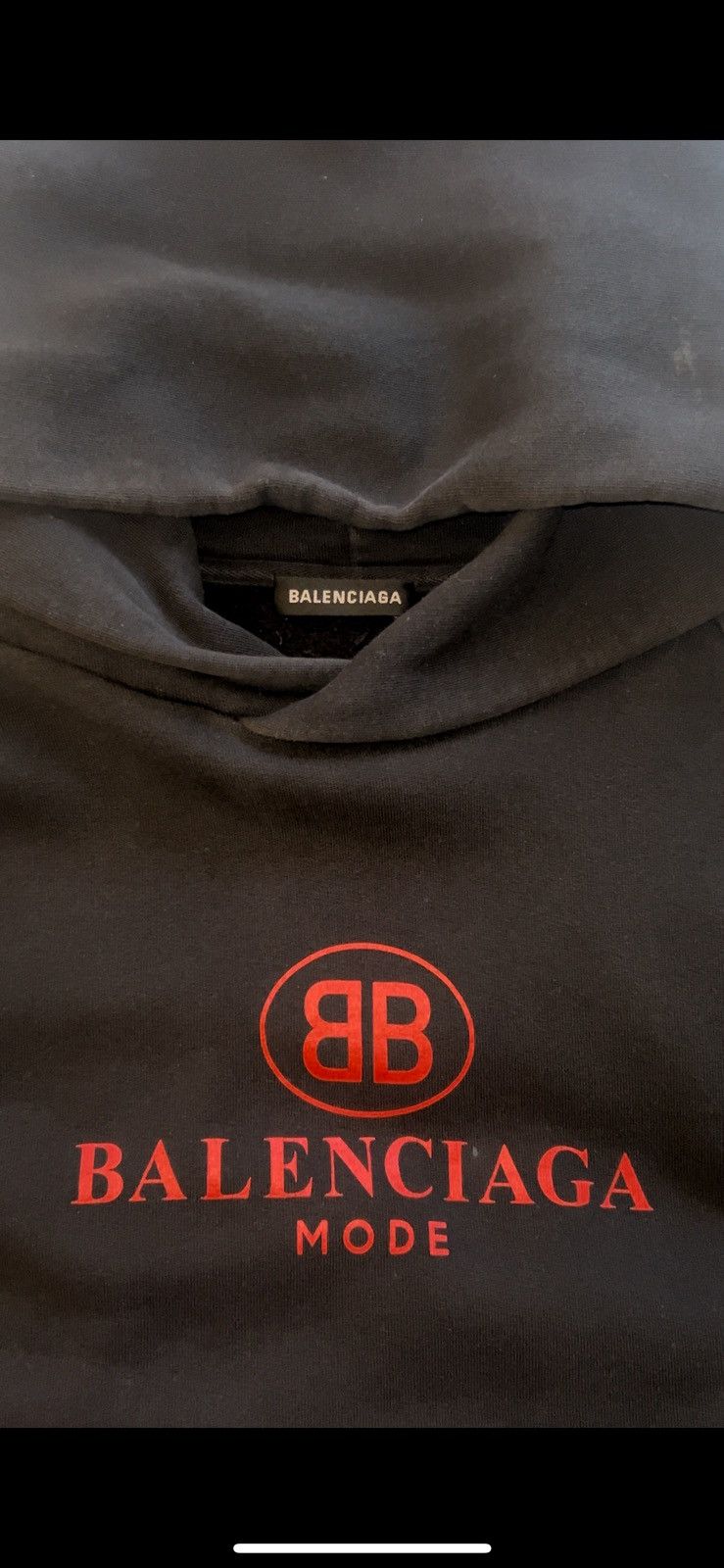 Balenciaga Old school BB Balanciaga mode hoodie Size US M / EU 48-50 / 2 - 4 Thumbnail