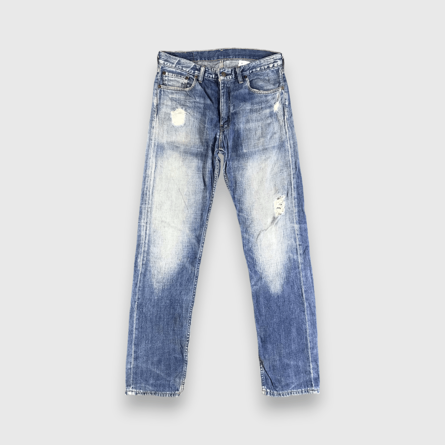 Levi's 90s Vintage Blue Wash Levis 505 Jeans-J2897 Size US 33 - 1 Thumbnail