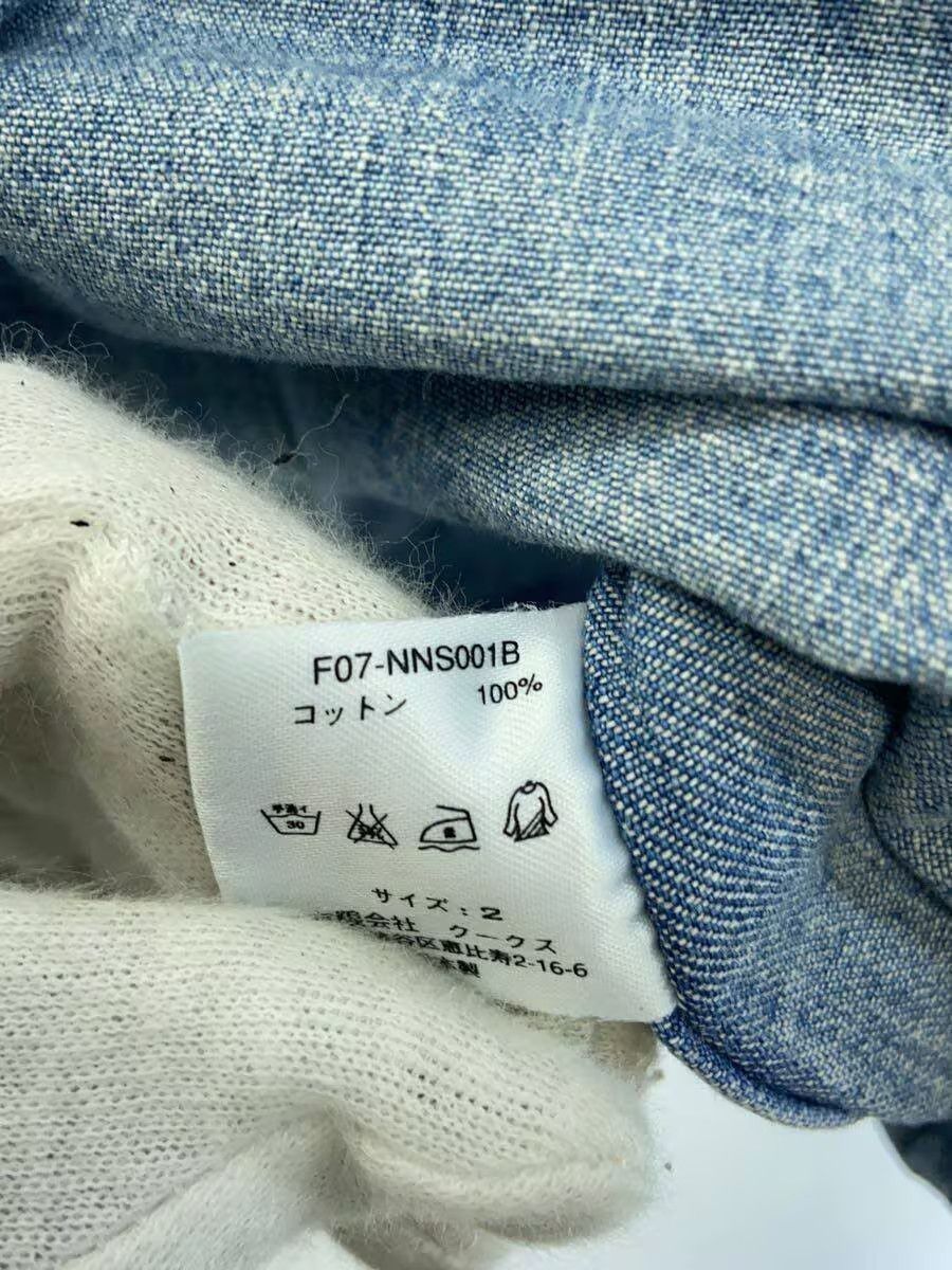Number (N)ine AW07 Western Denim Button Shirt Size US M / EU 48-50 / 2 - 6 Thumbnail