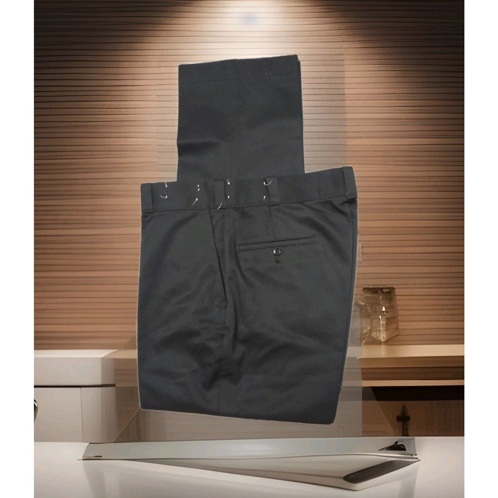 Big Mac Vintage 50s JC Penney Big Mac Twill Chino Press Work 35×31 Size US 35 - 1 Thumbnail