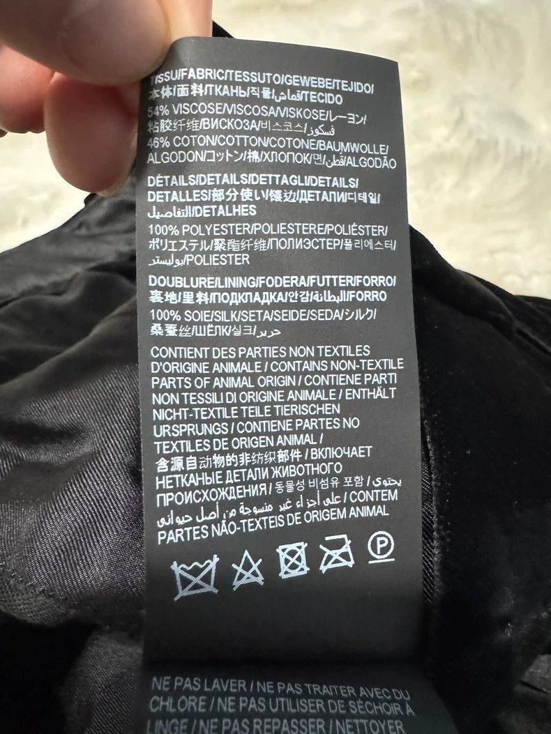 Yves Saint Laurent Saint Laurent size US 46 23 Show Velvet Smoking Pants 2502 Size US 30 / EU 46 - 4 Thumbnail