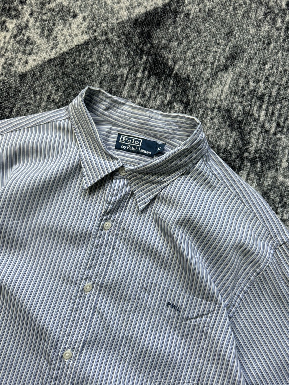Polo Ralph Lauren × Ralph Lauren × Vintage Vintage Polo Ralph Lauren Shirt Button Ups Striped Y2K 90s Size US XL / EU 56 / 4 - 3 Thumbnail