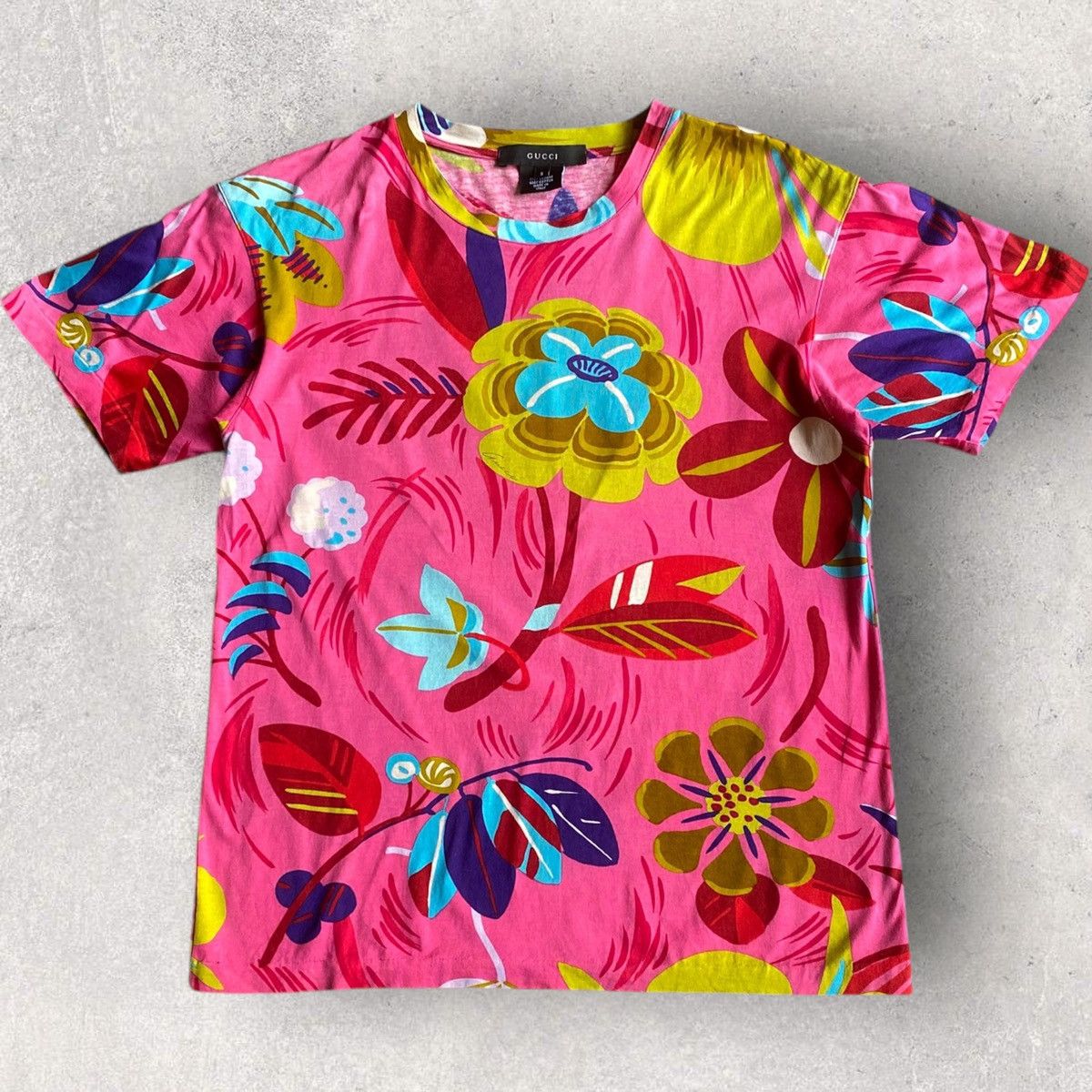 Gucci SS99 Floral T Shirt Size US S / EU 44-46 / 1 - 2 Thumbnail