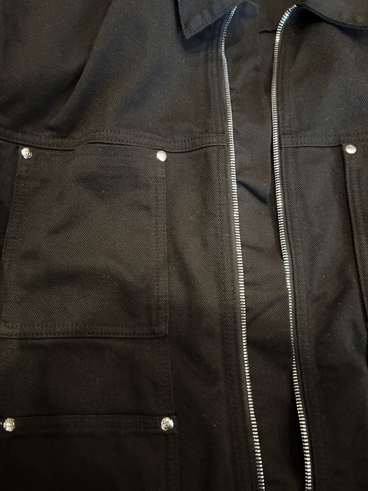 Other lourdes new york rare black denim jacket Size US L / EU 52-54 / 3 - 3 Thumbnail