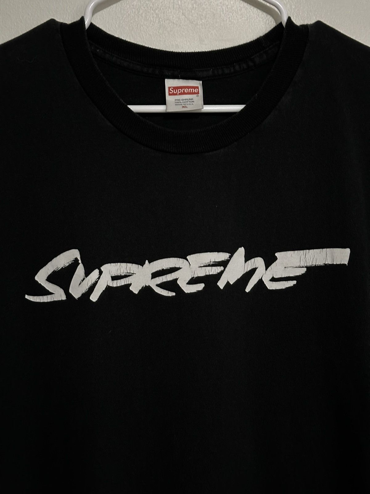 Supreme Supreme Futura Logo Tee Size US XL / EU 56 / 4 - 2 Thumbnail