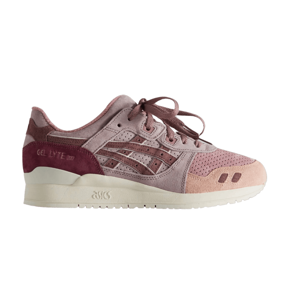 image of Kith X Gel Lyte 3 07 By Invitation Only - Blush Shoes in Pink, Men's (Size 11)
