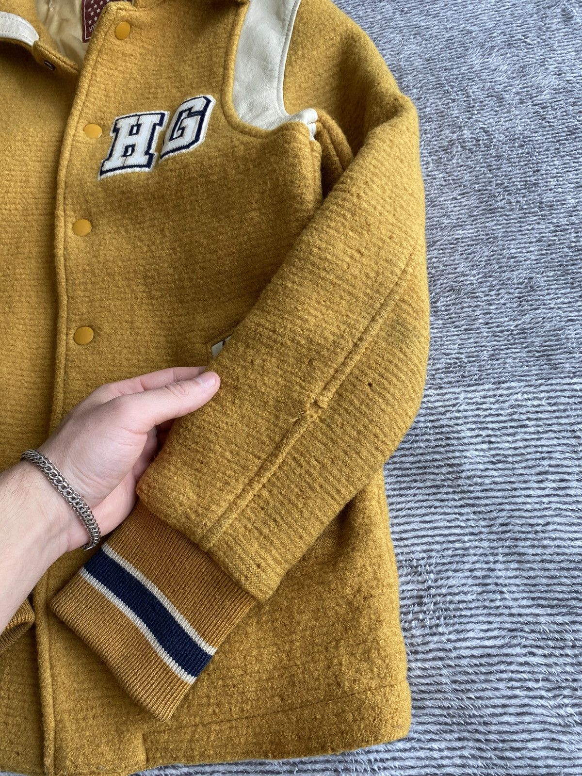 Hysteric Glamour Vintage 90s Heavy Hysteric Glamour Varsity Jacket Size US S / EU 44-46 / 1 - 9 Thumbnail