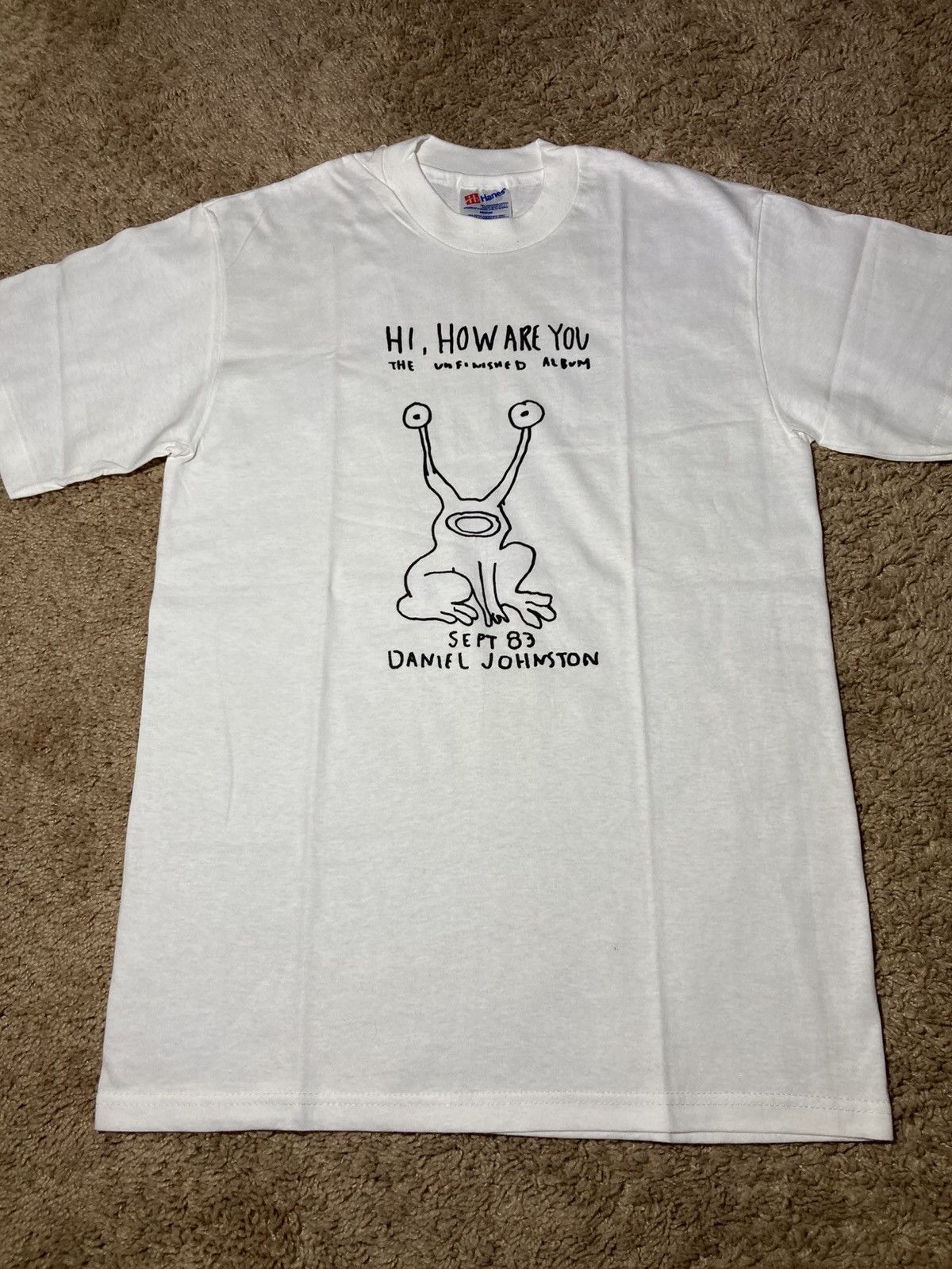 Band Tees × Vintage New 1994 Daniel Johnston Hi How Are You? Album 90s Art Music Size US M / EU 48-50 / 2 - 2 Thumbnail