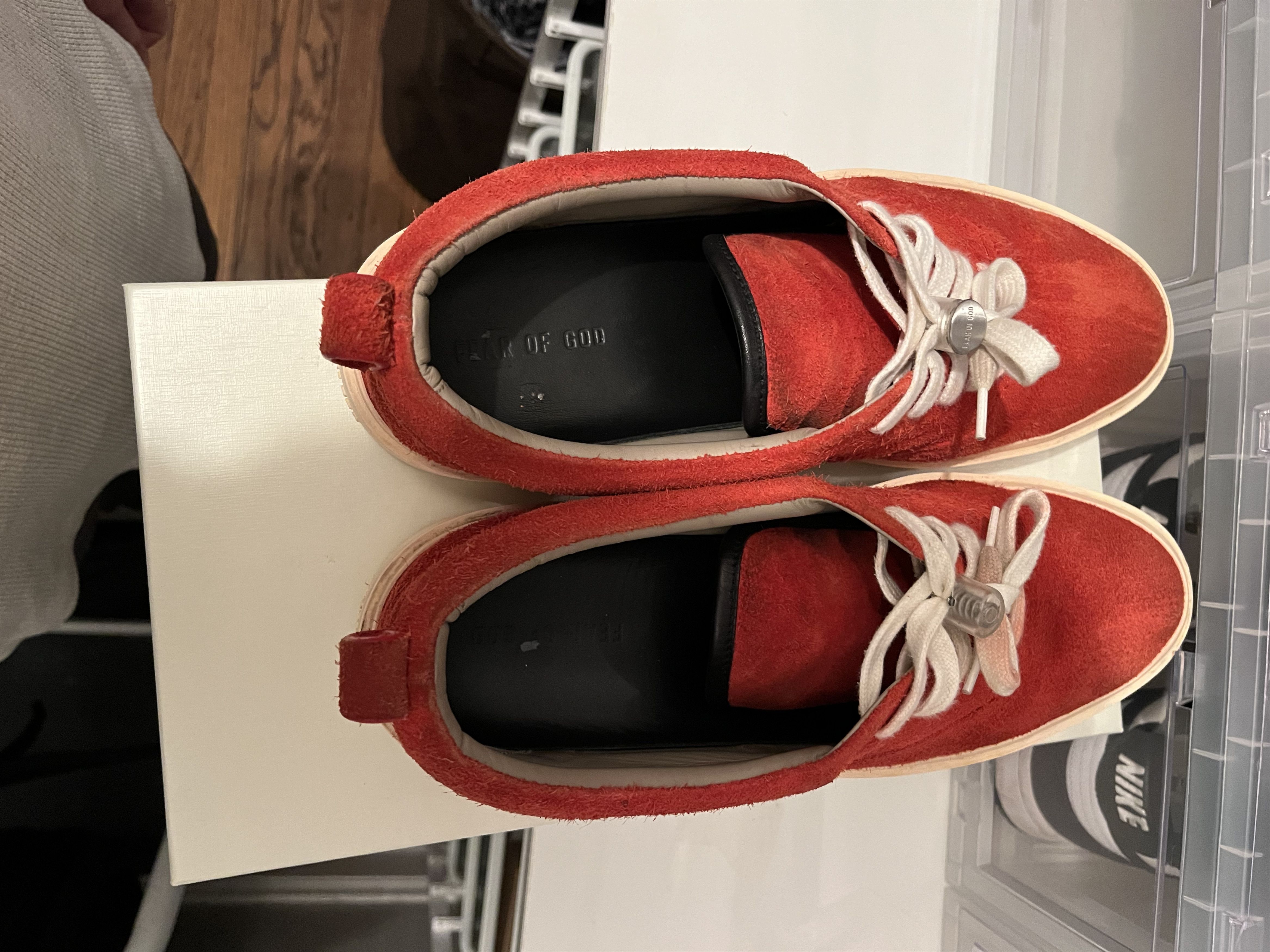 Fear of God Fear of God 101 Sneaker Red Size 44 (Saks Exclusive) Size US 11 / EU 44 - 6 Thumbnail