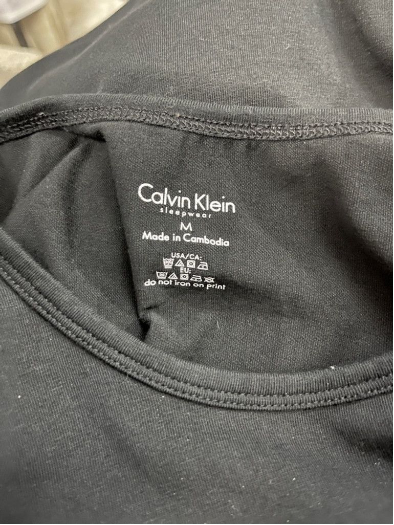 Calvin Klein Calvin Klein Black Slim-Fit Logo T-Shirt – Women’s M Size L / US 10 / IT 46 - 5 Thumbnail