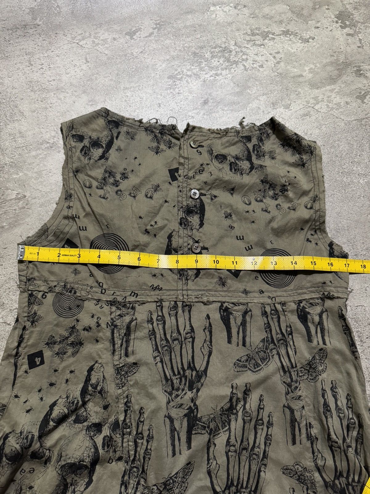 Hysteric Glamour Vintage Hysteric Glamour Snake Skull Sleevess Dres Size M / US 6-8 / IT 42-44 - 14 Thumbnail