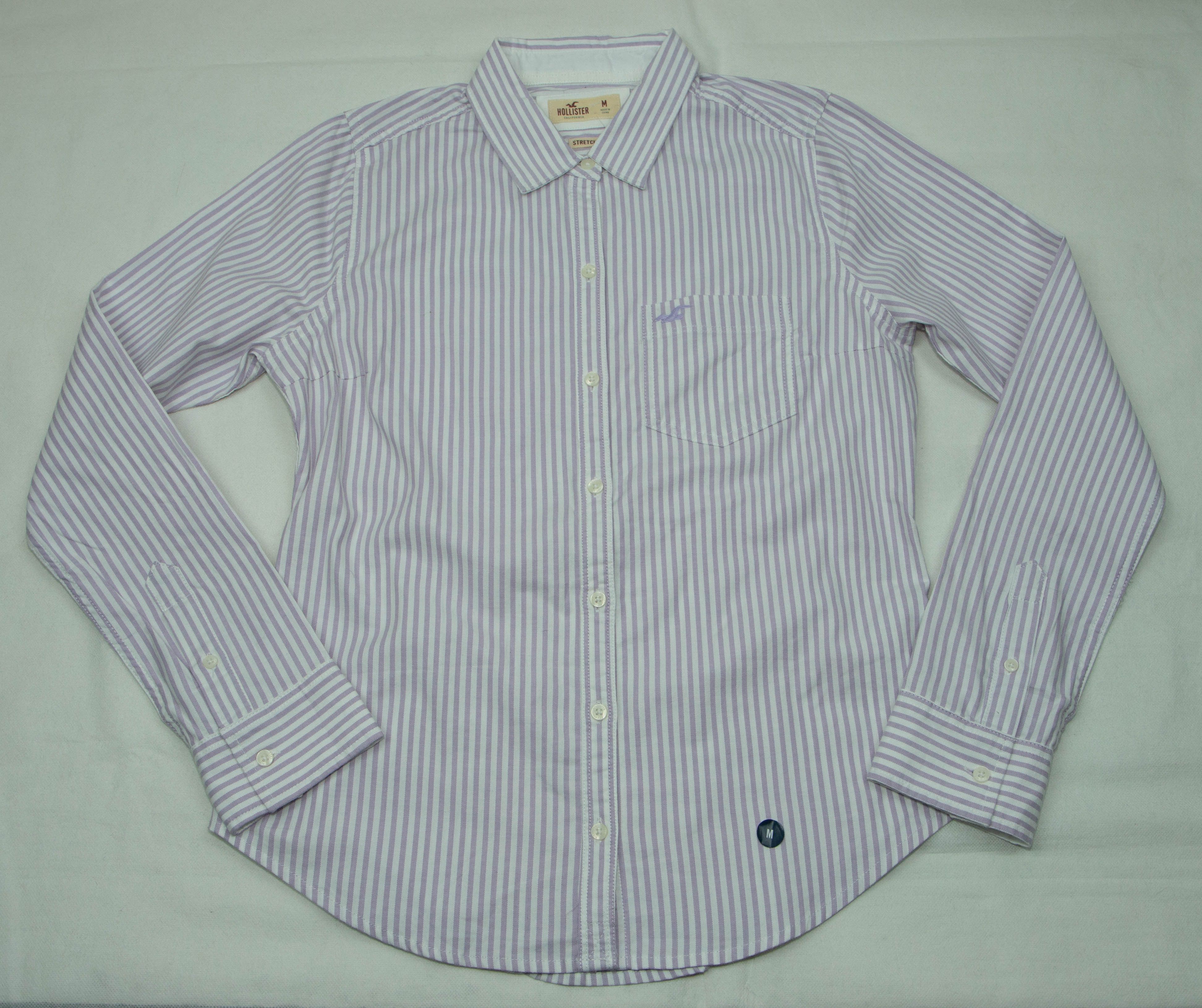 Hollister HOLLISTER SHIRT COTTON ELASTANE SIZE M Size M / US 6-8 / IT 42-44 - 5 Thumbnail