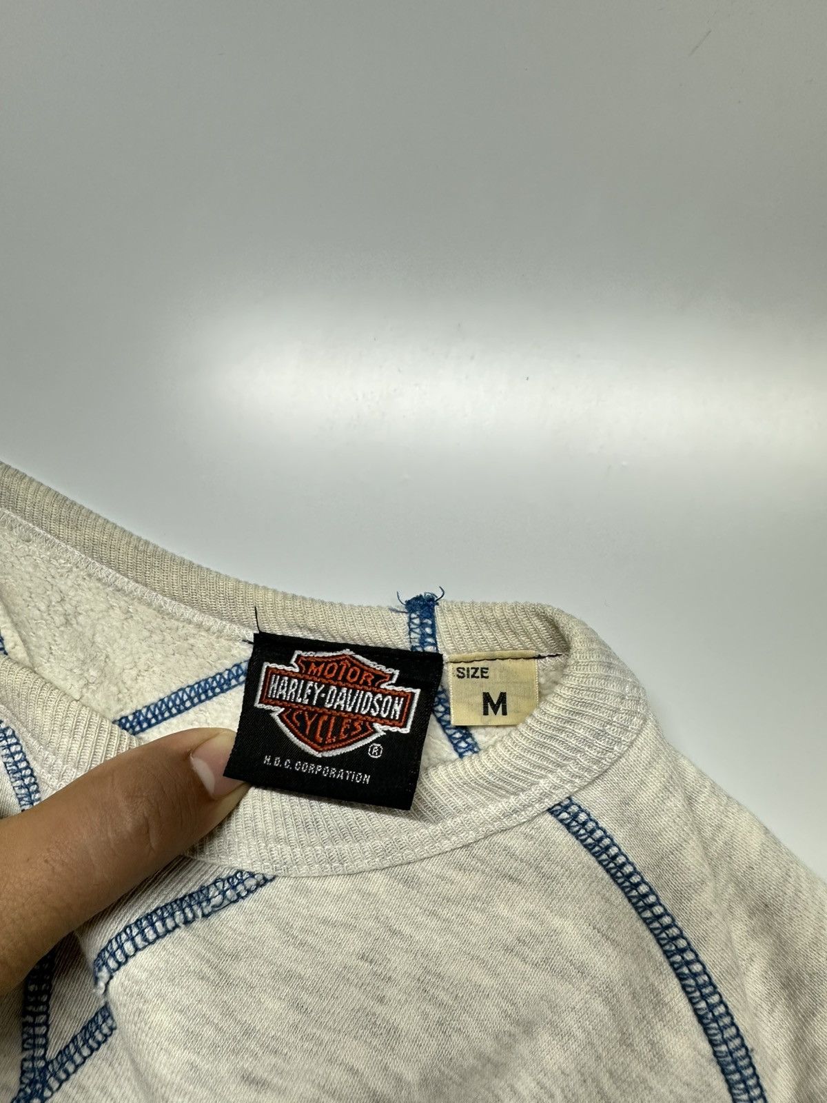 Harley Davidson Vintage HARLEY DAVIDSON pullover sweatshirt Size US M / EU 48-50 / 2 - 3 Thumbnail
