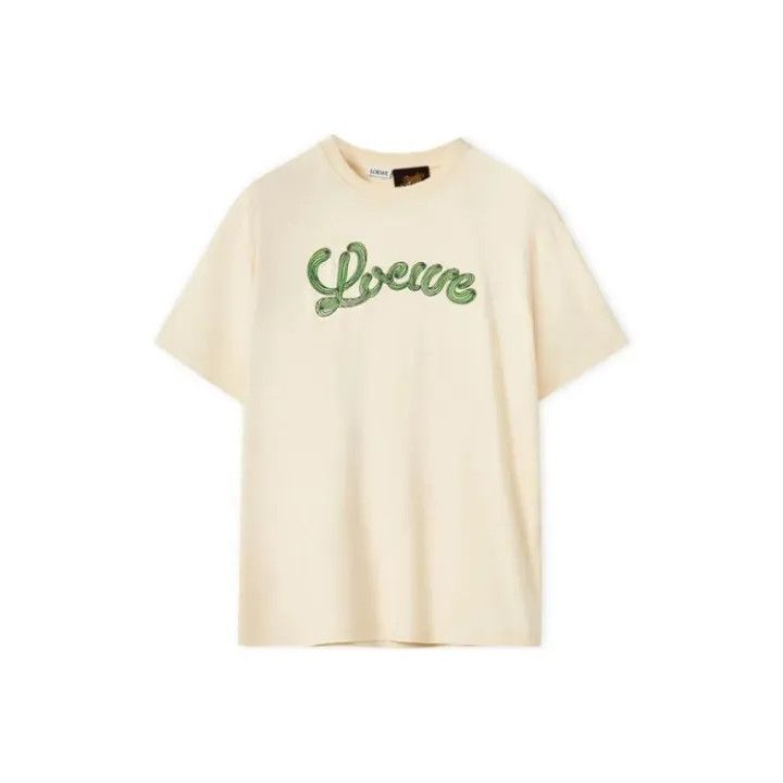 Loewe Loewe Paula's Ibiza Cotton Cactus Print T-Shirt Size L / US 10 / IT 46 - 1 Thumbnail