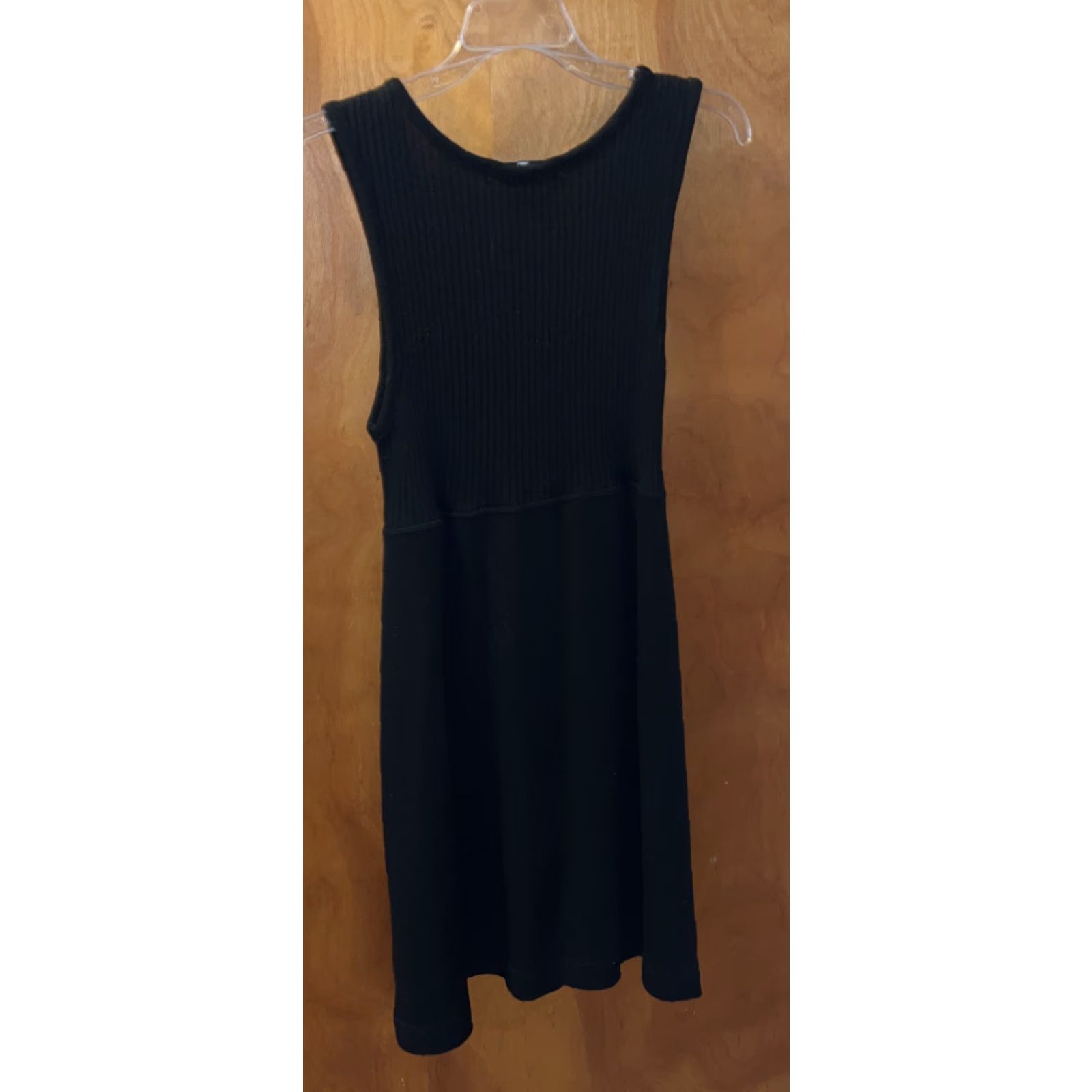 Gap VINTAGE Gap Knit Sweater Dress Women Medium Black Casual Party Winter Fall Spring Summer Italy Size M / US 6-8 / IT 42-44 - 6 Thumbnail
