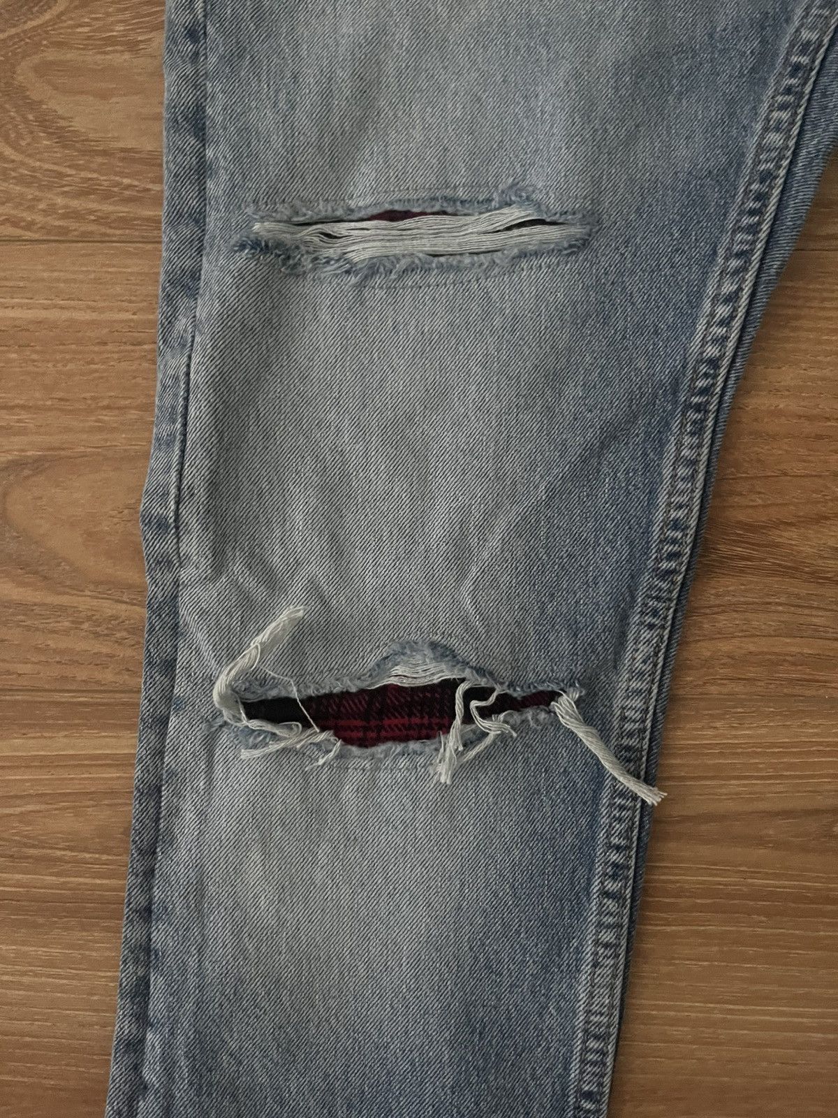 Levi's Levi’s Slim Taper 512 Distressed Jeans Size US 29 - 4 Thumbnail