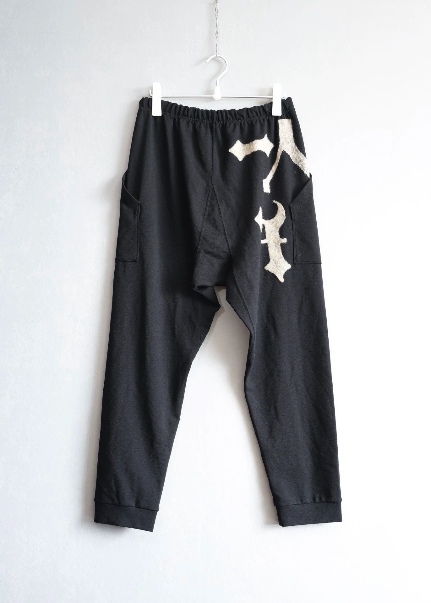 Yohji Yamamoto Yohji Yamamoto 09SS Gothic Cross Blended Trousers Size US 34 / EU 50 - 1 Thumbnail