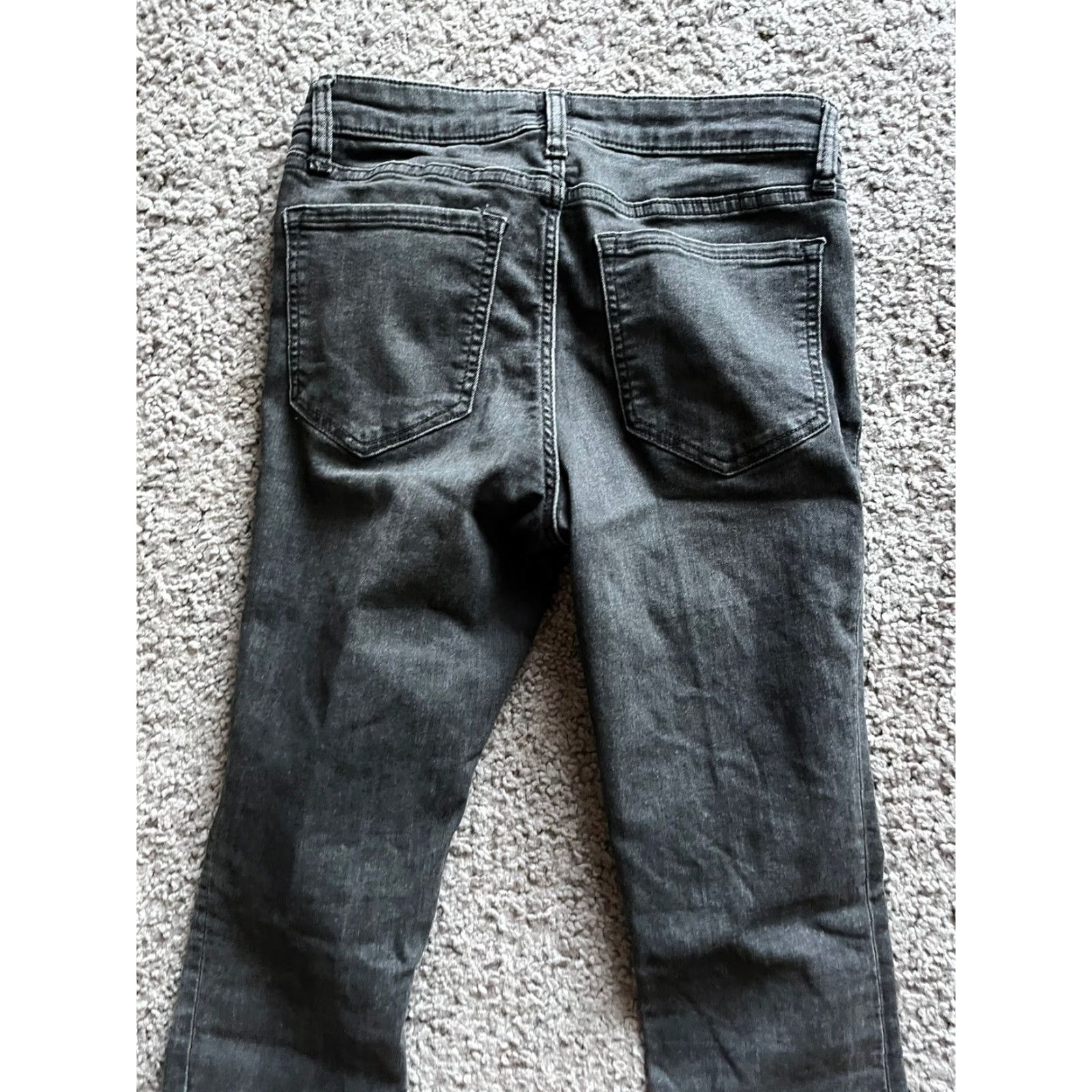 Gap Gap Jeans Womens 27 Black Solid Jegging Denim Size 27" / US 4 / IT 40 - 4 Thumbnail