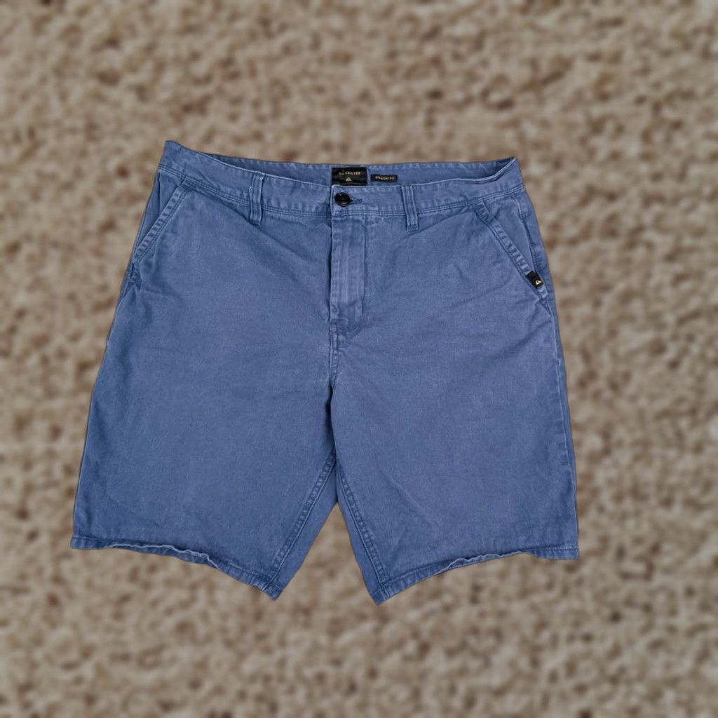 Vans VANS Shorts Men 34 Blue Cotton Blend Twill Skateboard Beach 34x9 Chino Casual 90s? Size US 34 / EU 50 - 1 Thumbnail