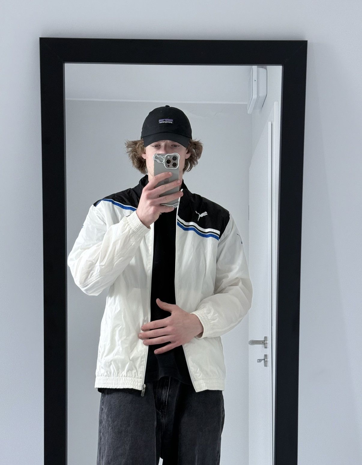 Puma Vintage Puma avantgarde streetwear nylon track jacket Size US L / EU 52-54 / 3 - 7 Thumbnail