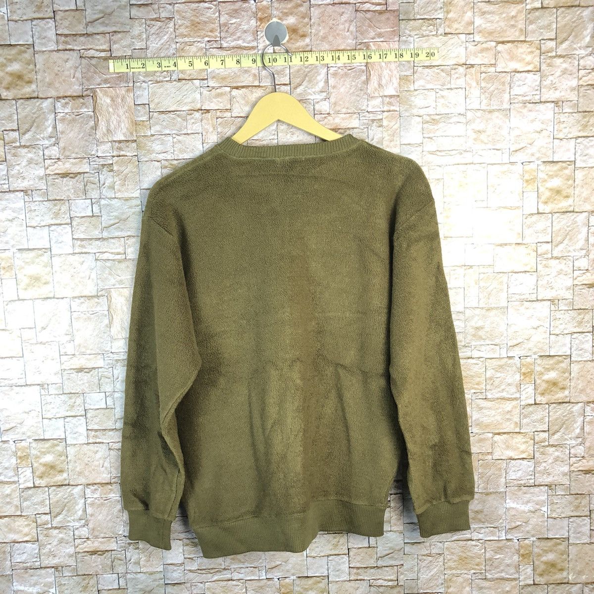 Homespun Knitwear × Japanese Brand Sunday Joy Green Knitwear #A675 Size M / US 6-8 / IT 42-44 - 15 Thumbnail