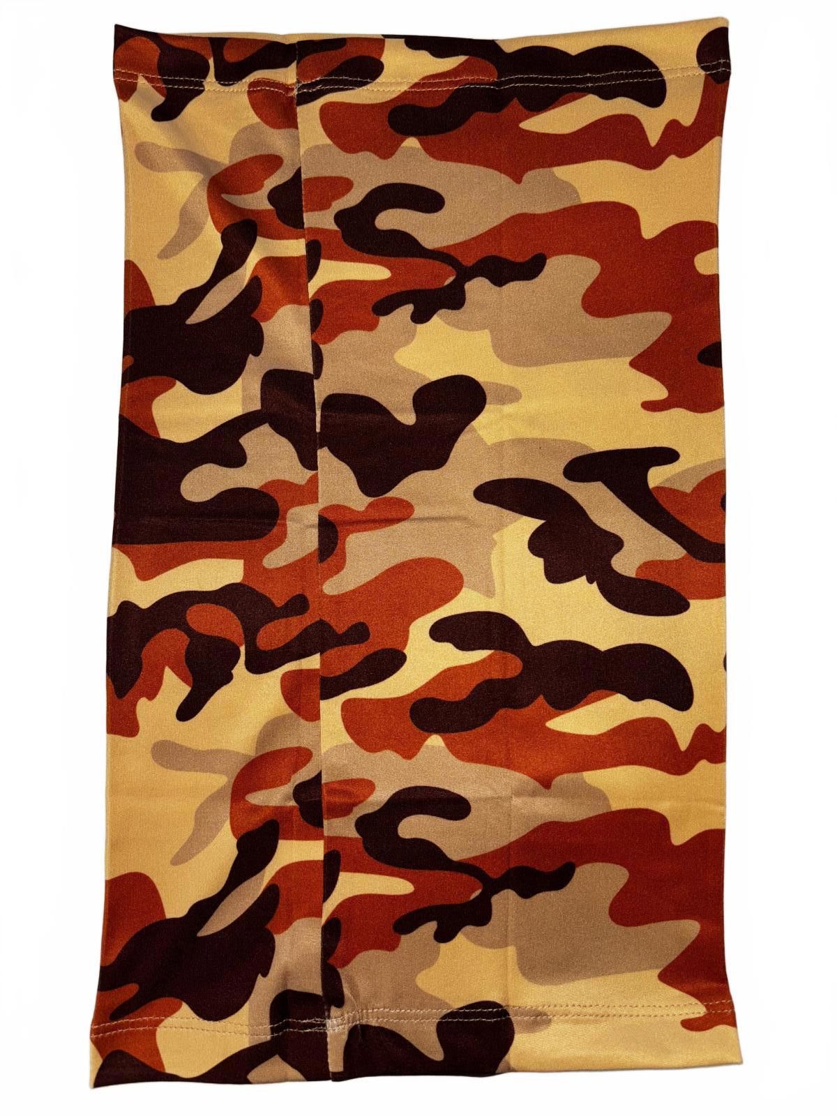 Designer Camouflage Neck Gaiter - Versatile & Comfortable Size ONE SIZE - 3 Thumbnail