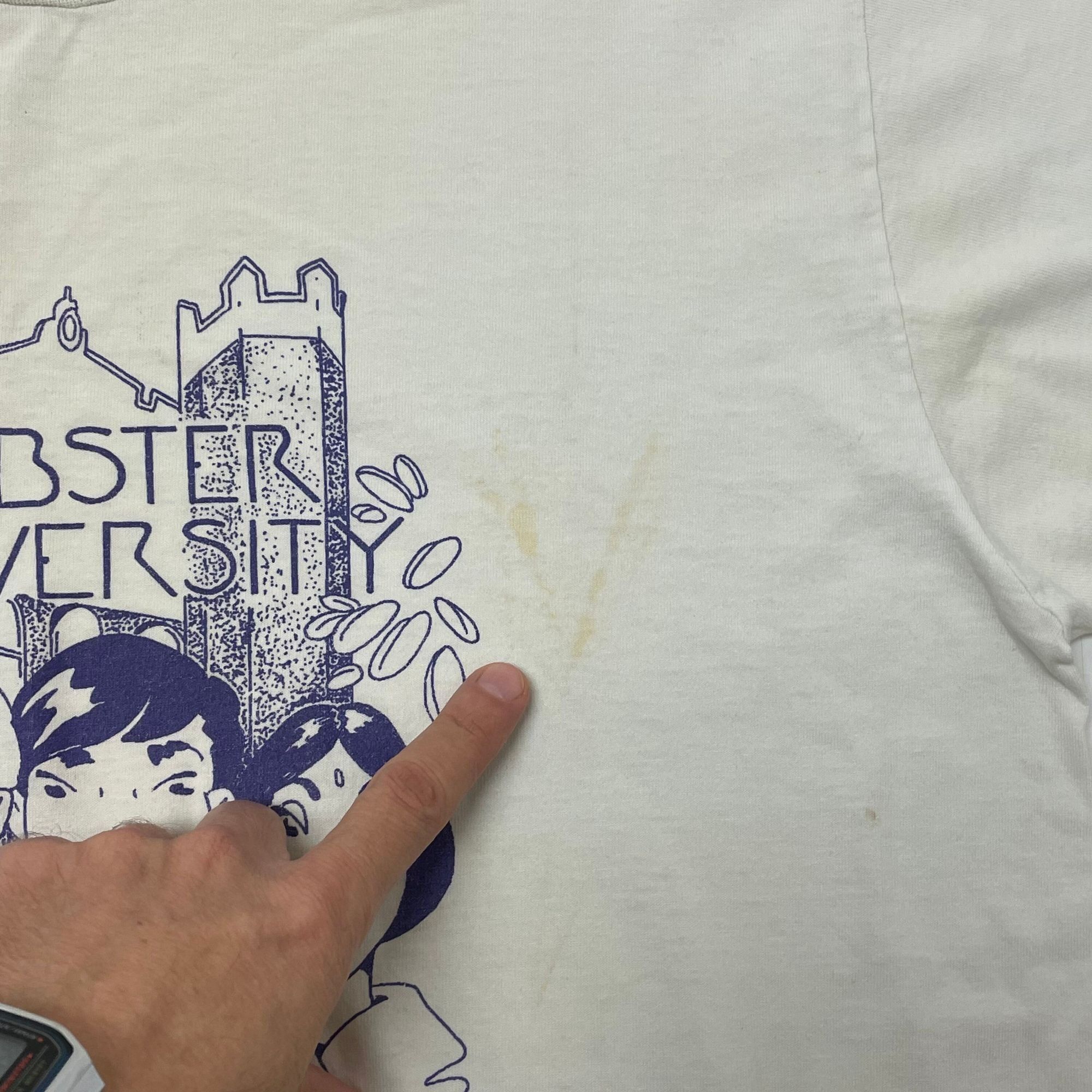 Other Vtg 1991 Screen Stars Best Webster University 50/50 T Shirt Size US XL / EU 56 / 4 - 4 Thumbnail